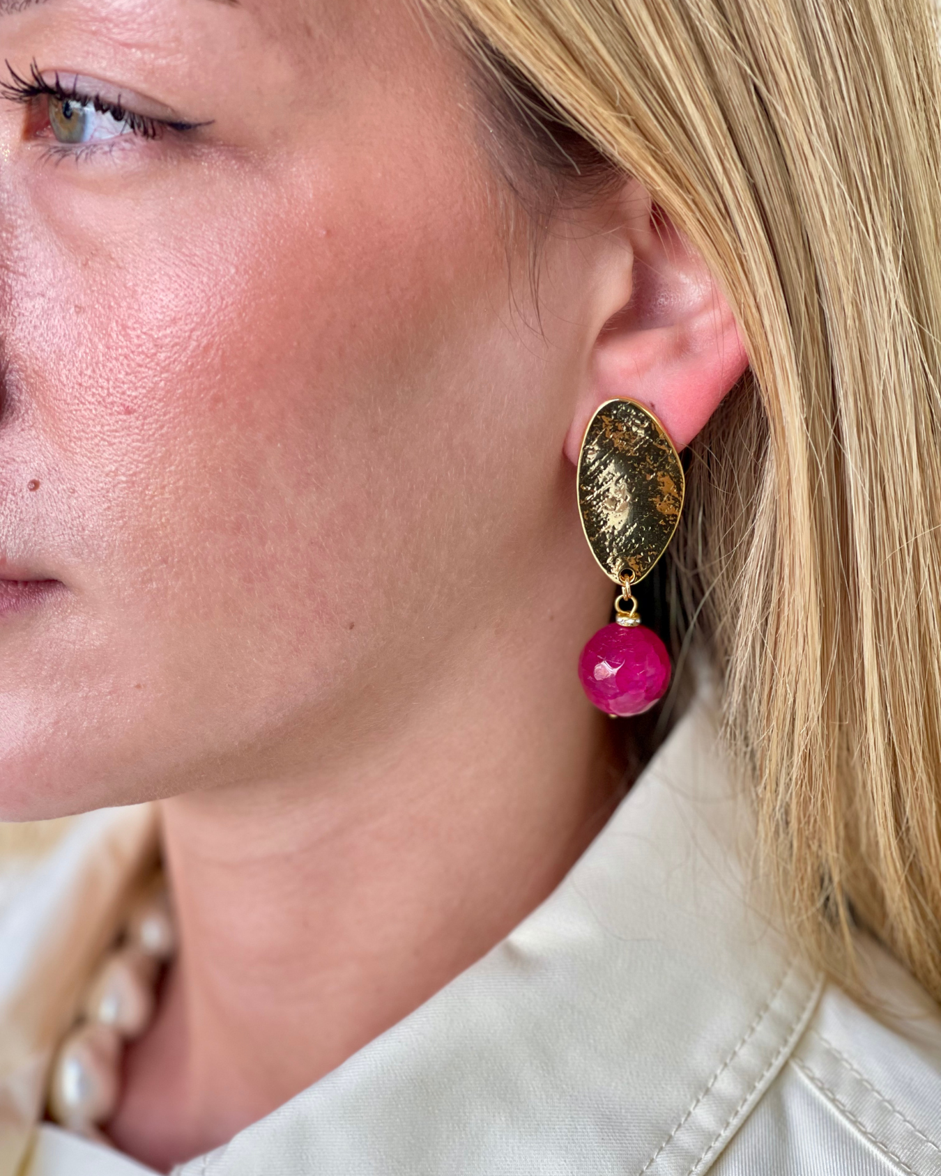 BONBON PINK EARRINGS