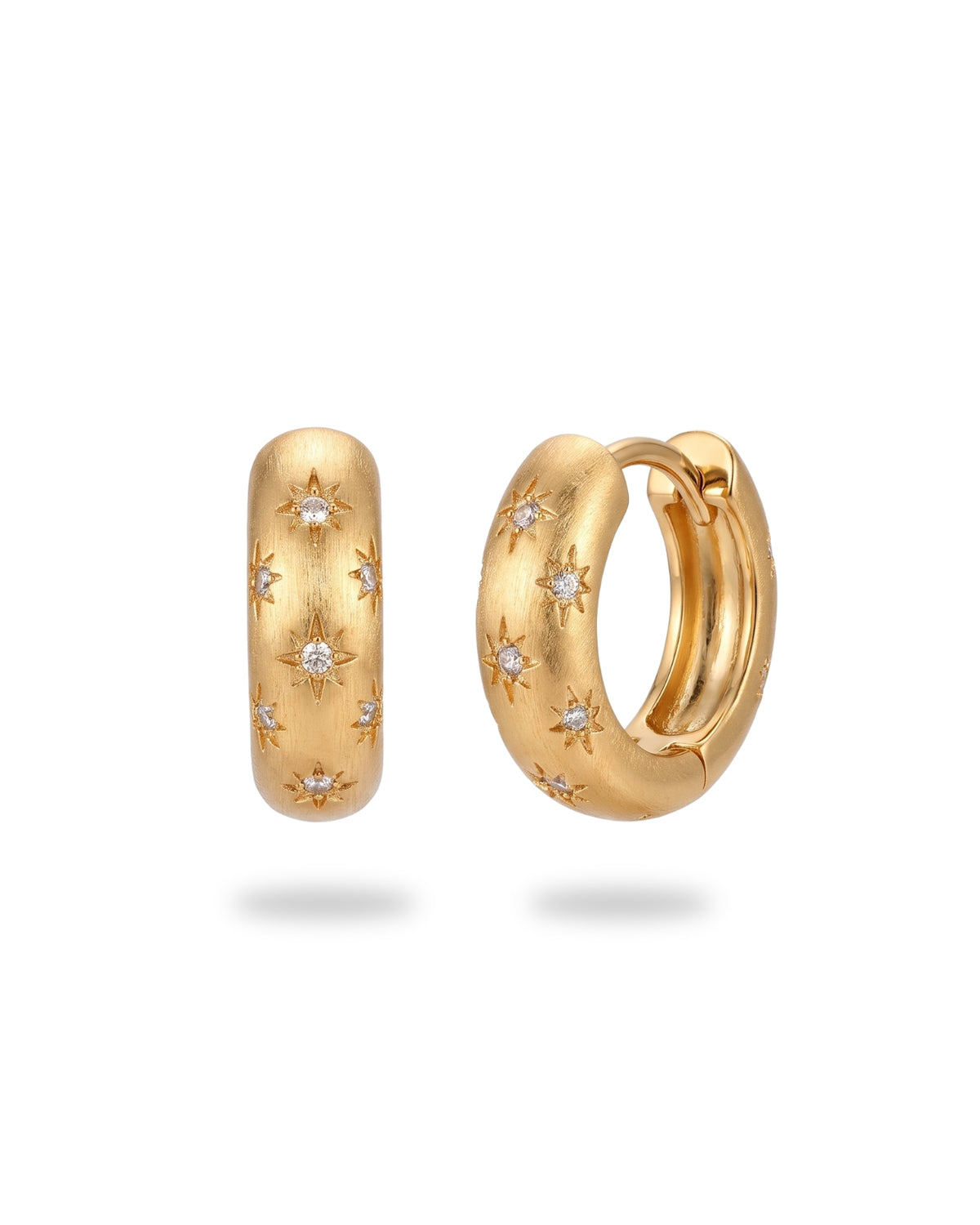 STARFALL HOOP EARRINGS