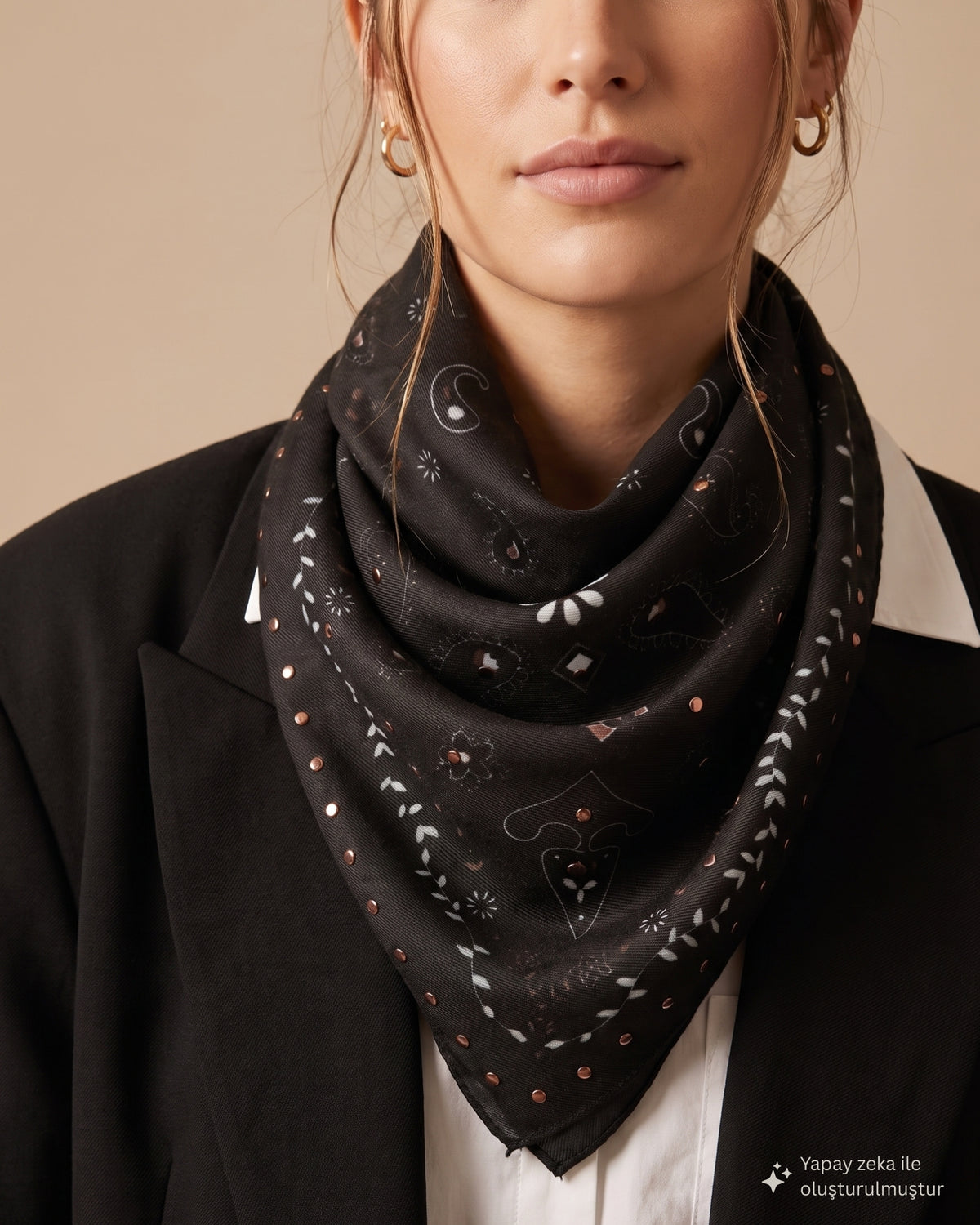 SOLANA STUD SCARF
