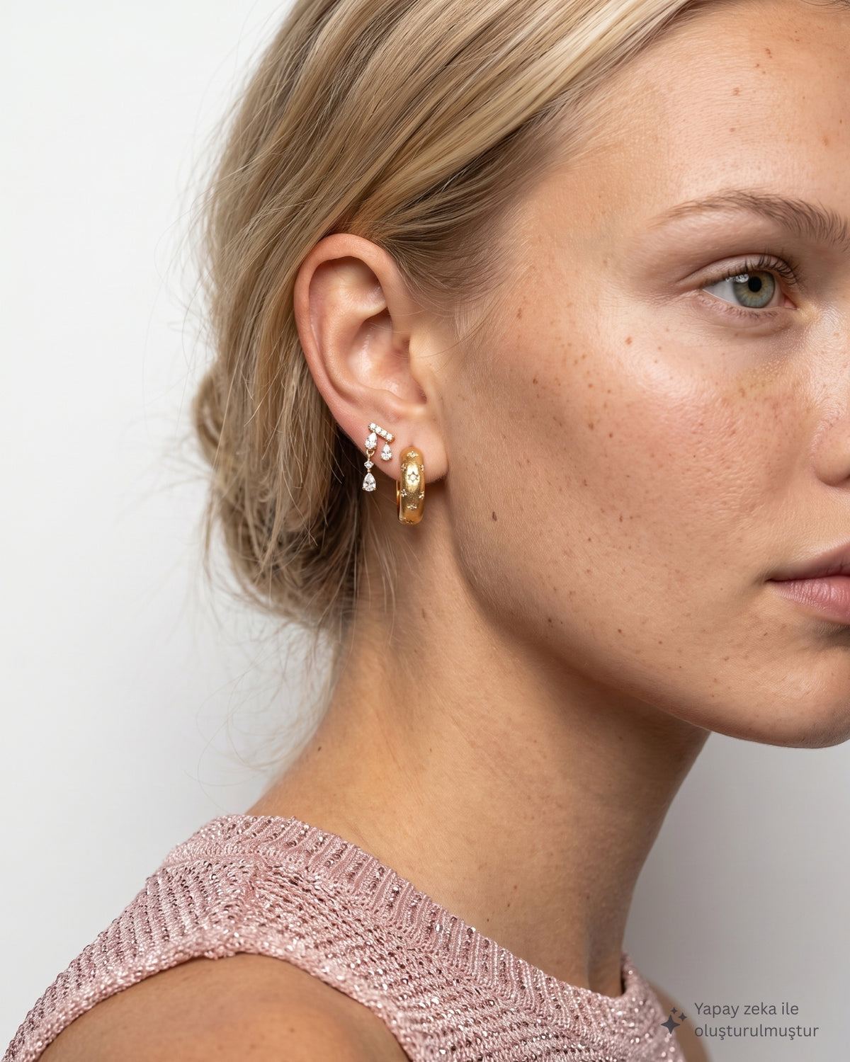 STARFALL HOOP EARRINGS