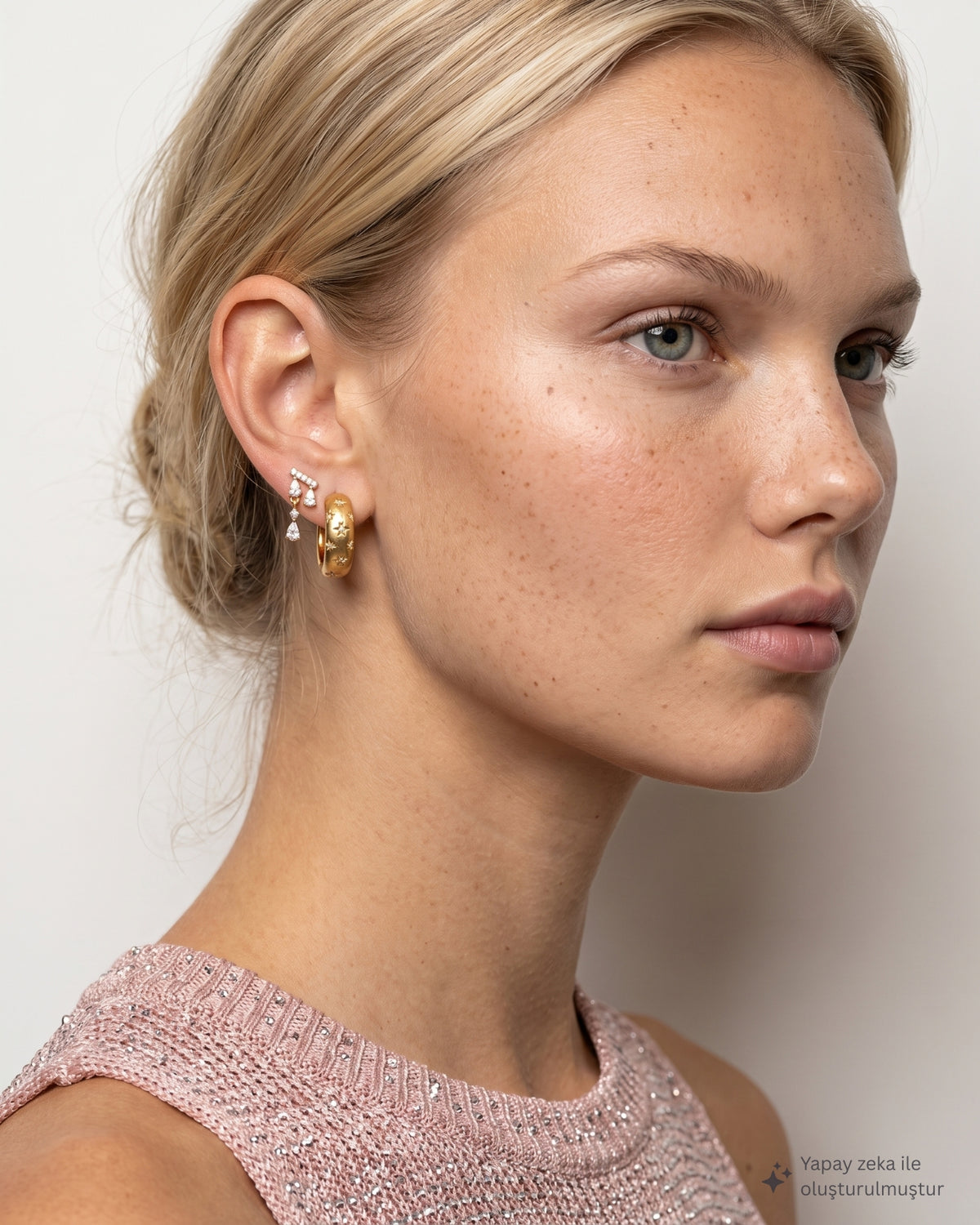 STARFALL HOOP EARRINGS