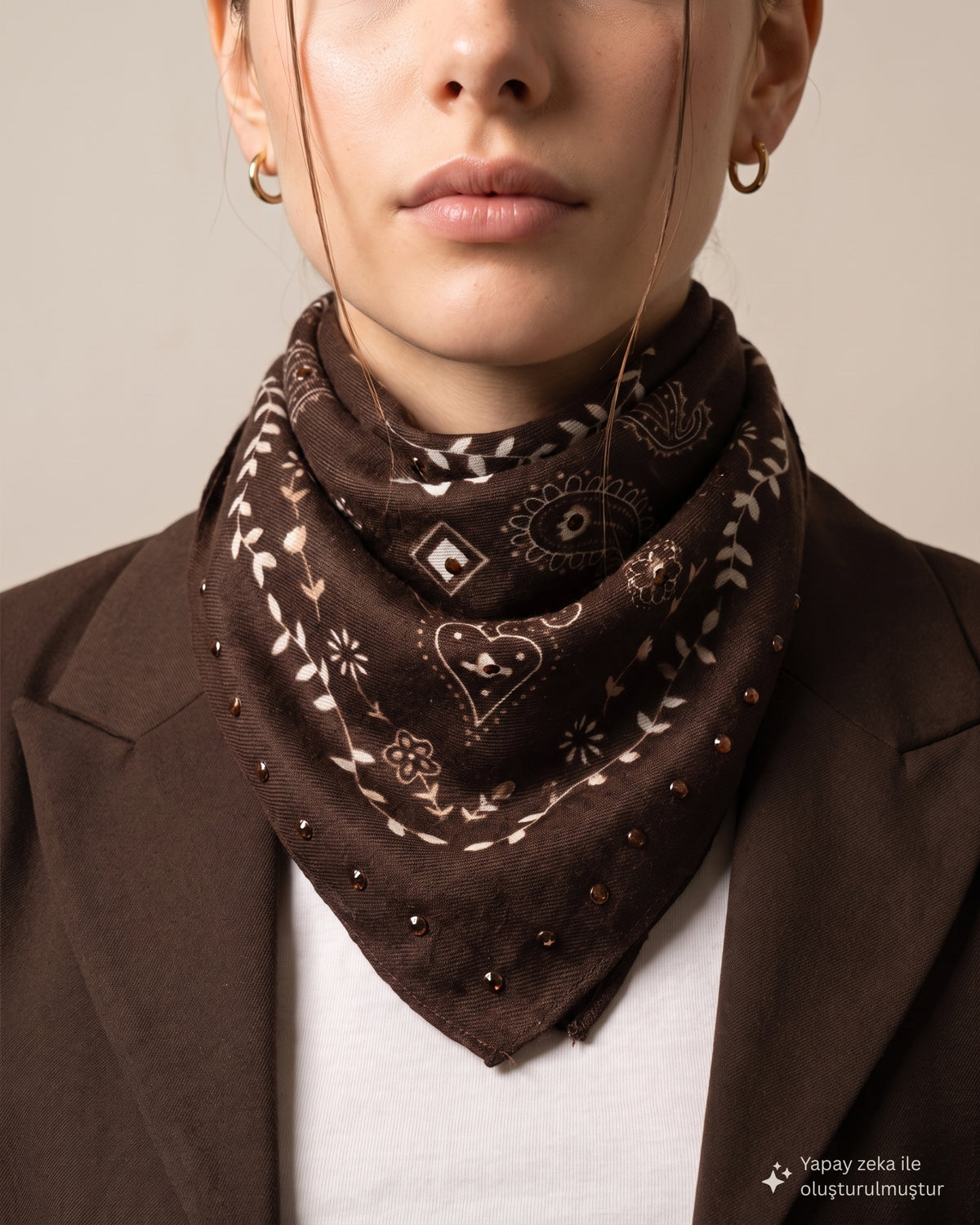 SOLANA STUD SCARF