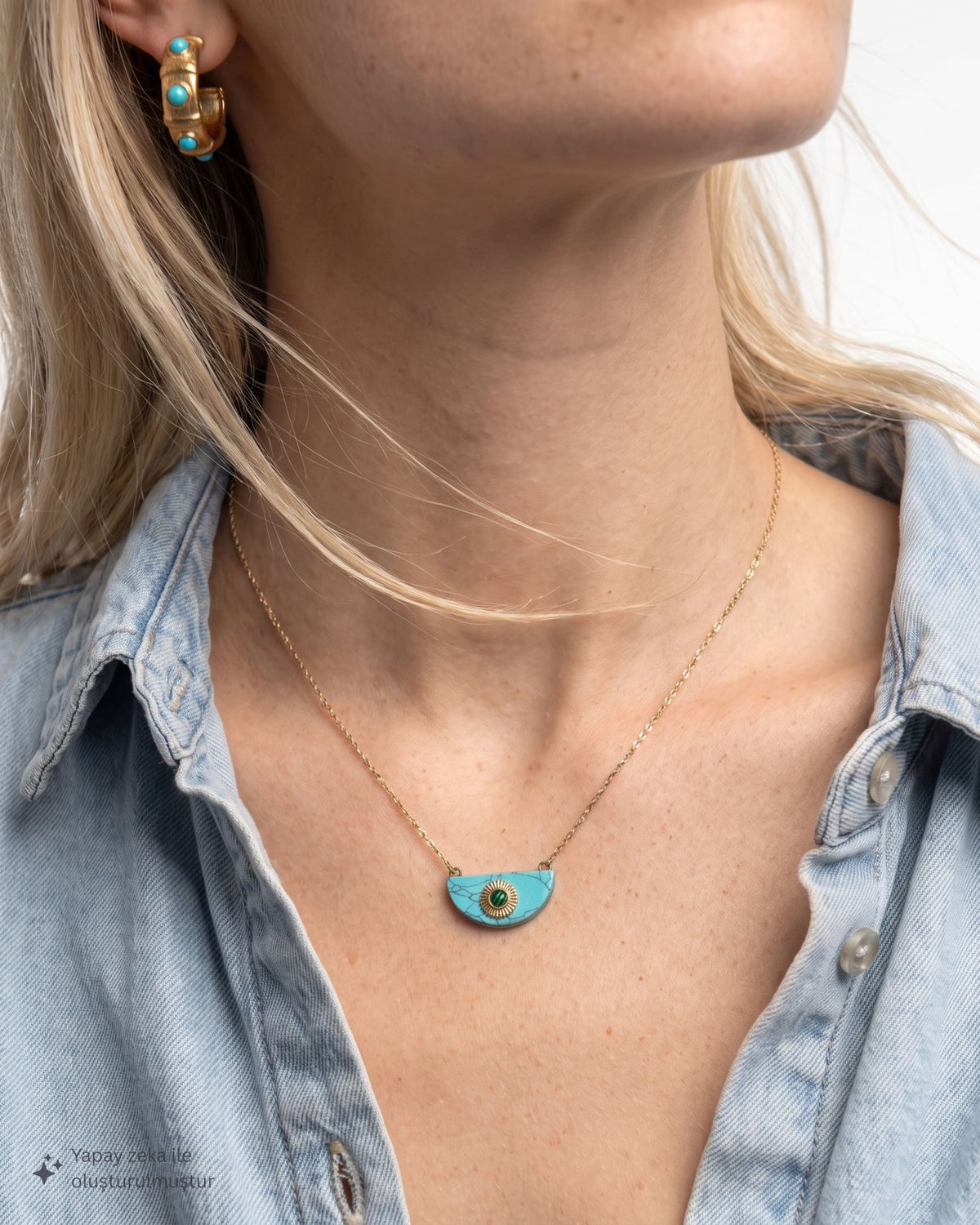 CALA VERDE CHAIN NECKLACE
