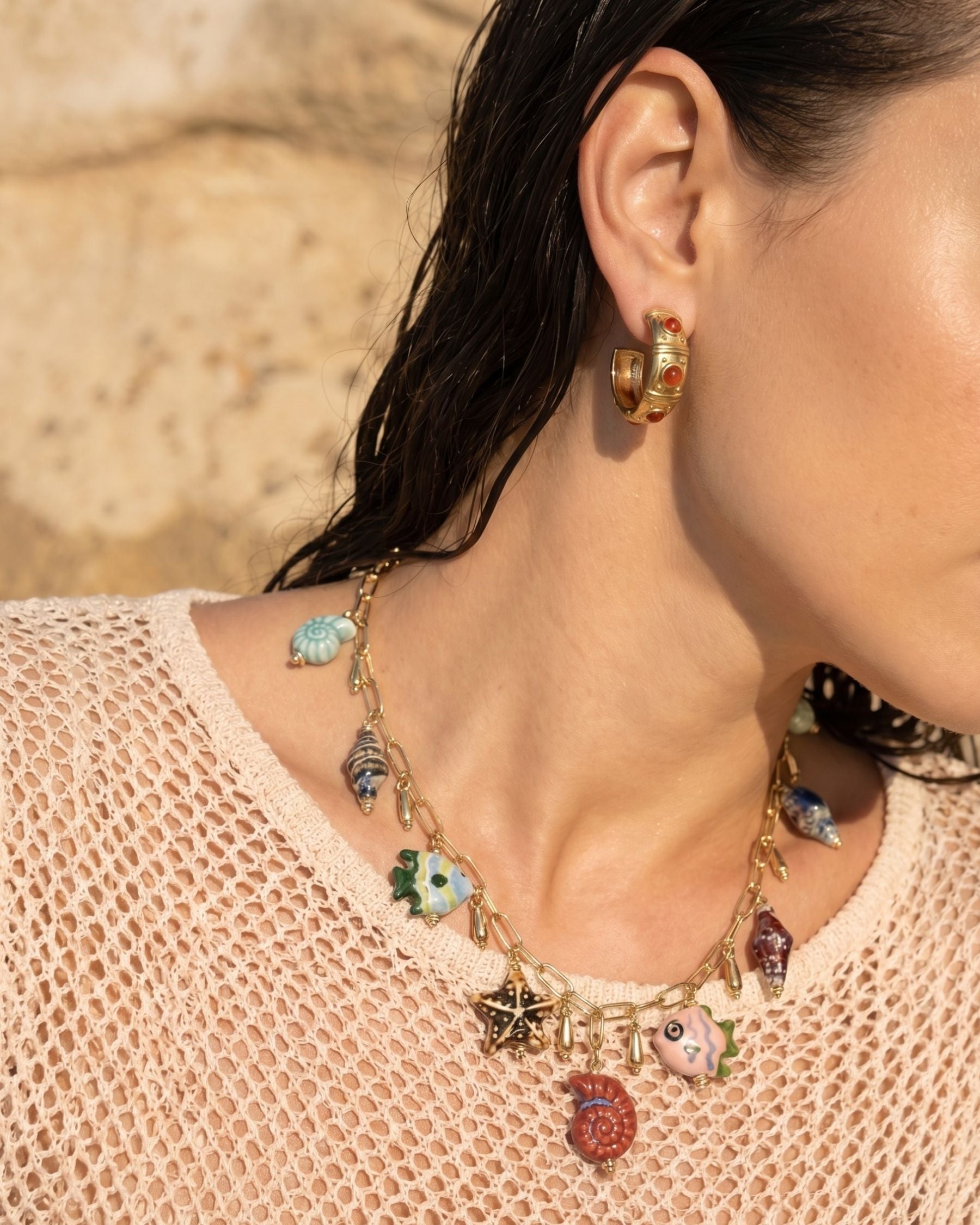 MEDITERRANEAN SUMMER CHARM KOLYE