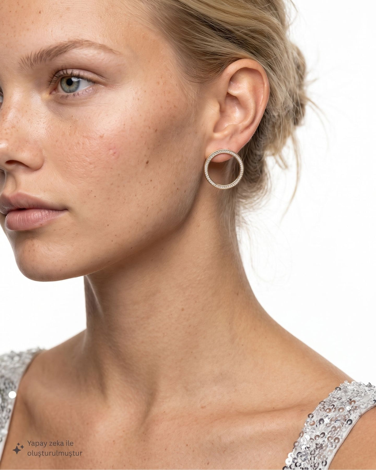SILVER ORBIT EARRINGS