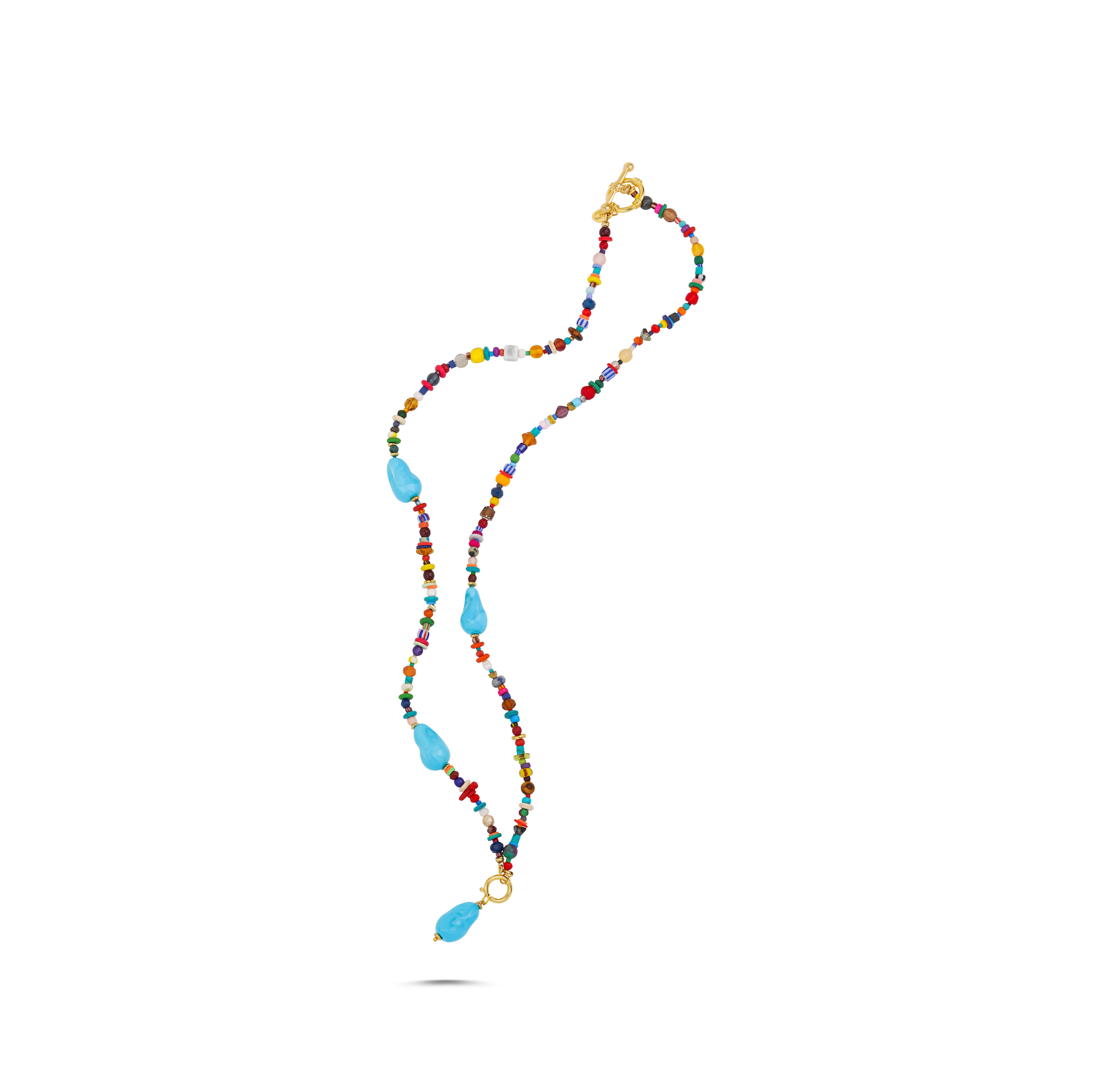 MIAMI TURQUOISE MULTICOLOR NECKLACE