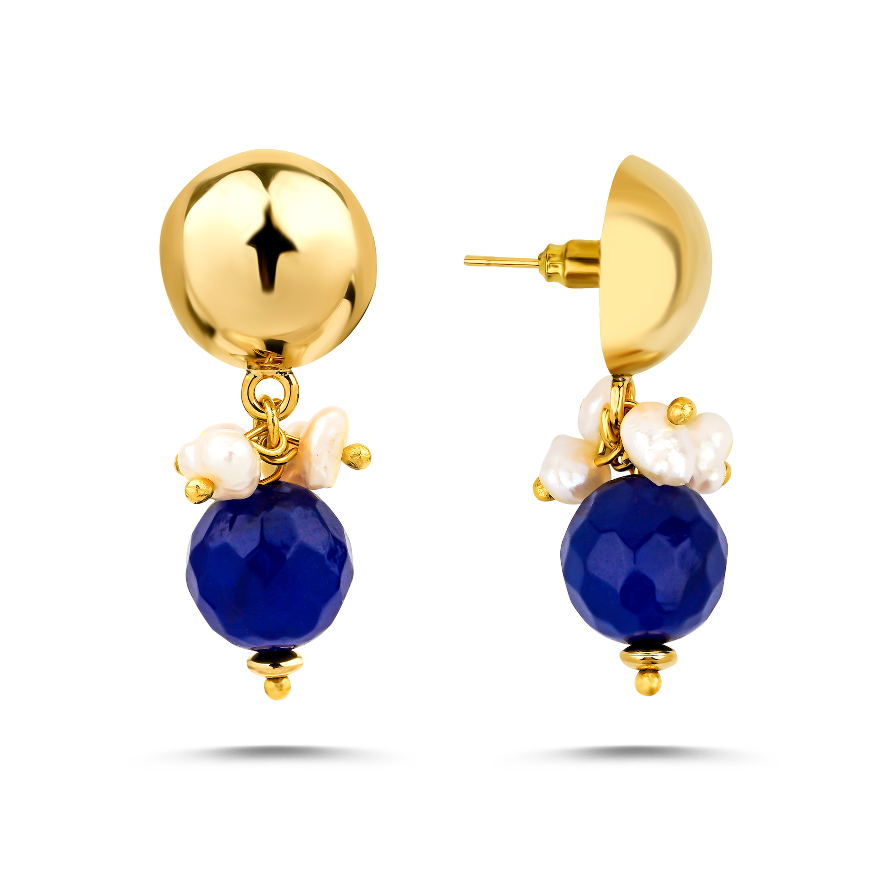 BONBON BLUE EARRINGS