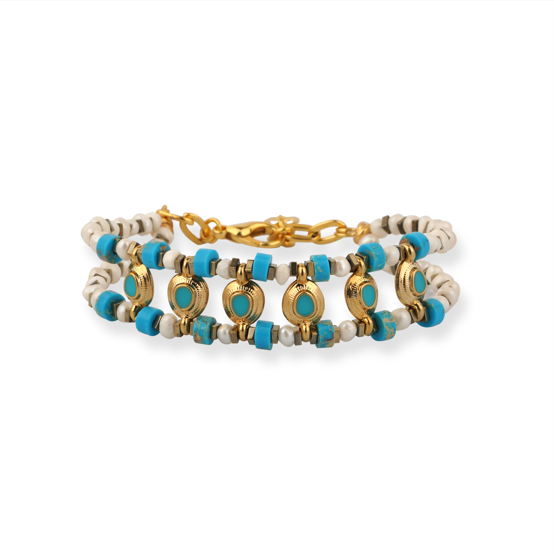 LAGUNA TURQUOISE PEARL BRACELET