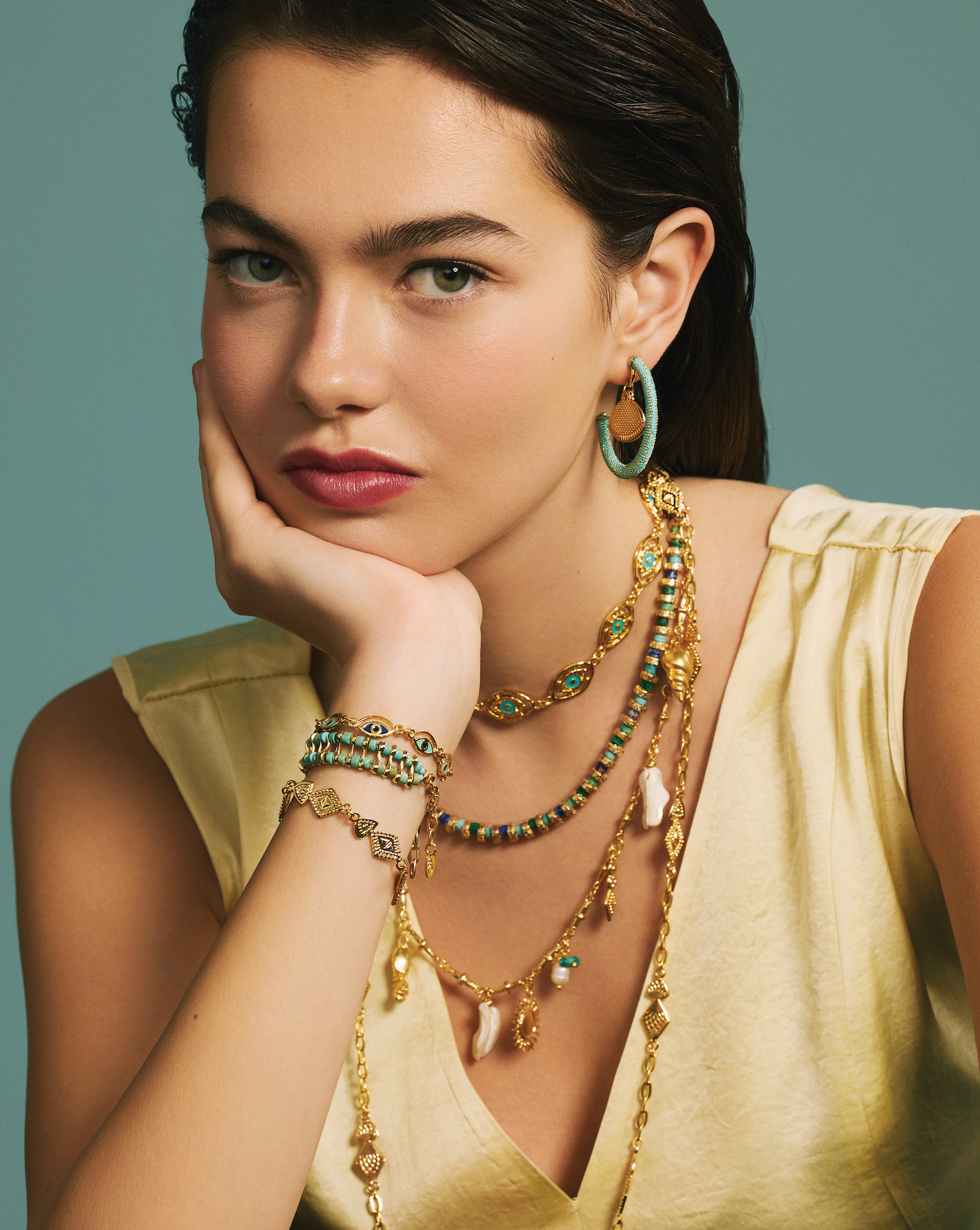 OCEAN SERENADE CHARM NECKLACE