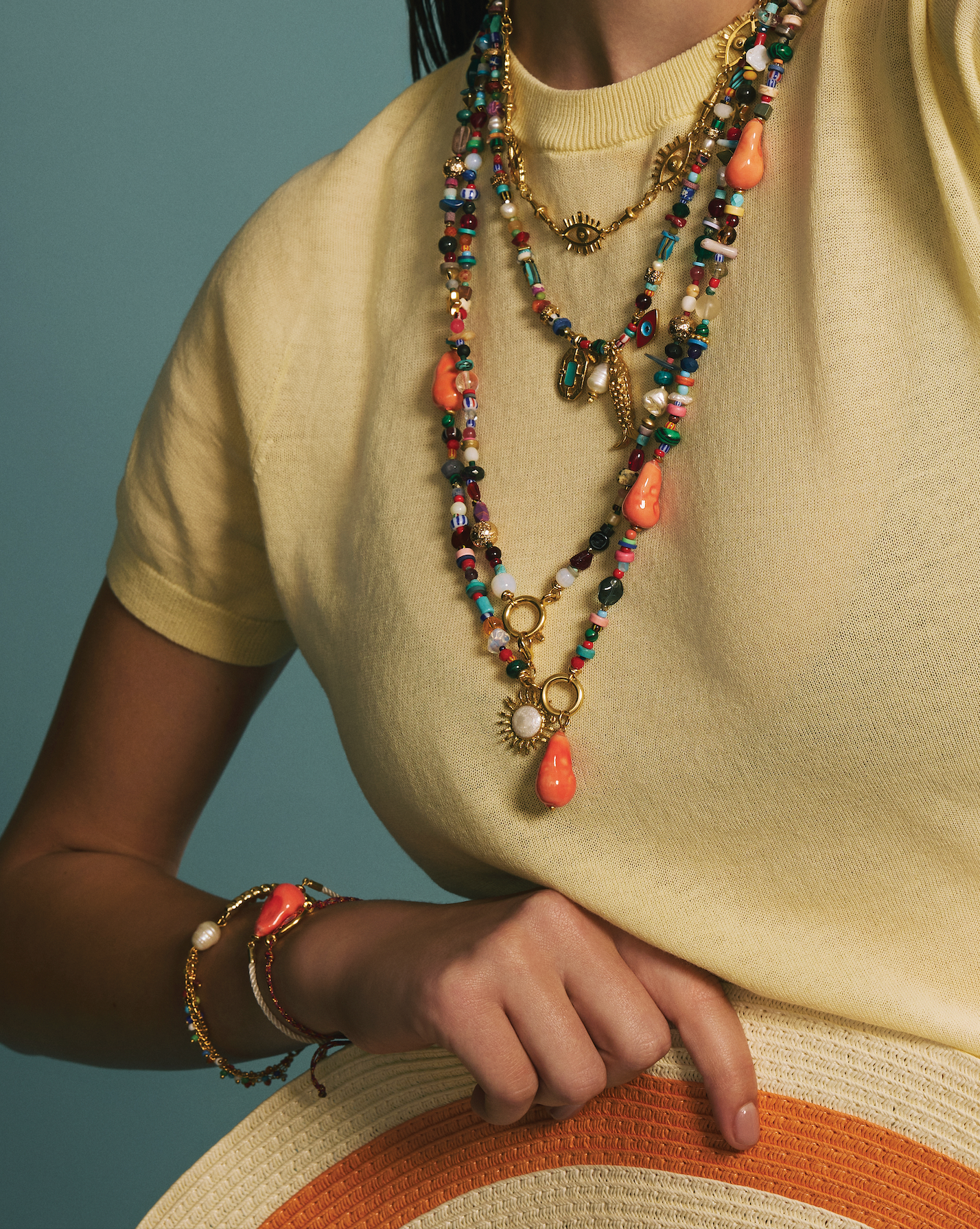 GYPSY MULTI PEARL BRACELET