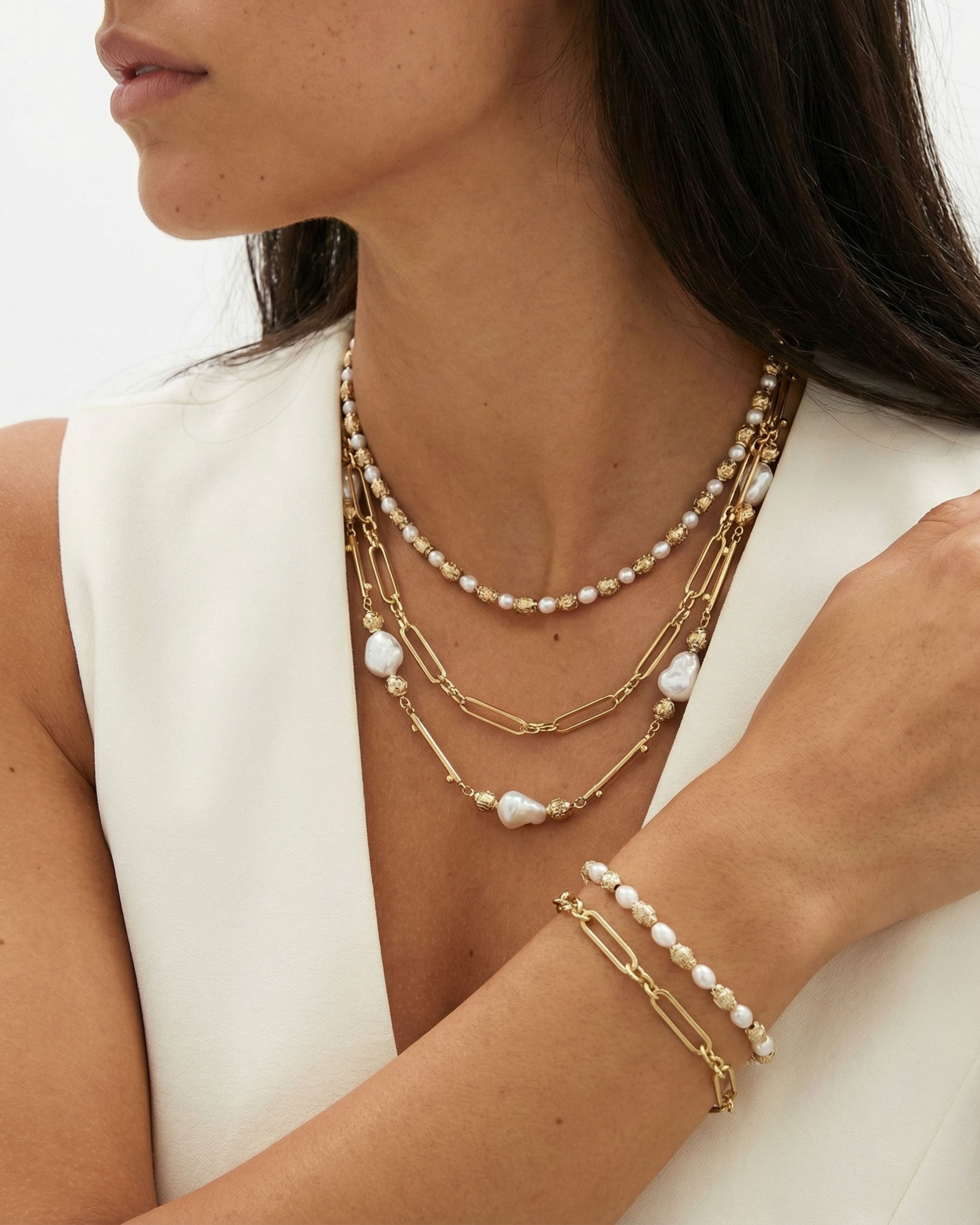 OLYMPIA CLIP CHAIN BRACELET