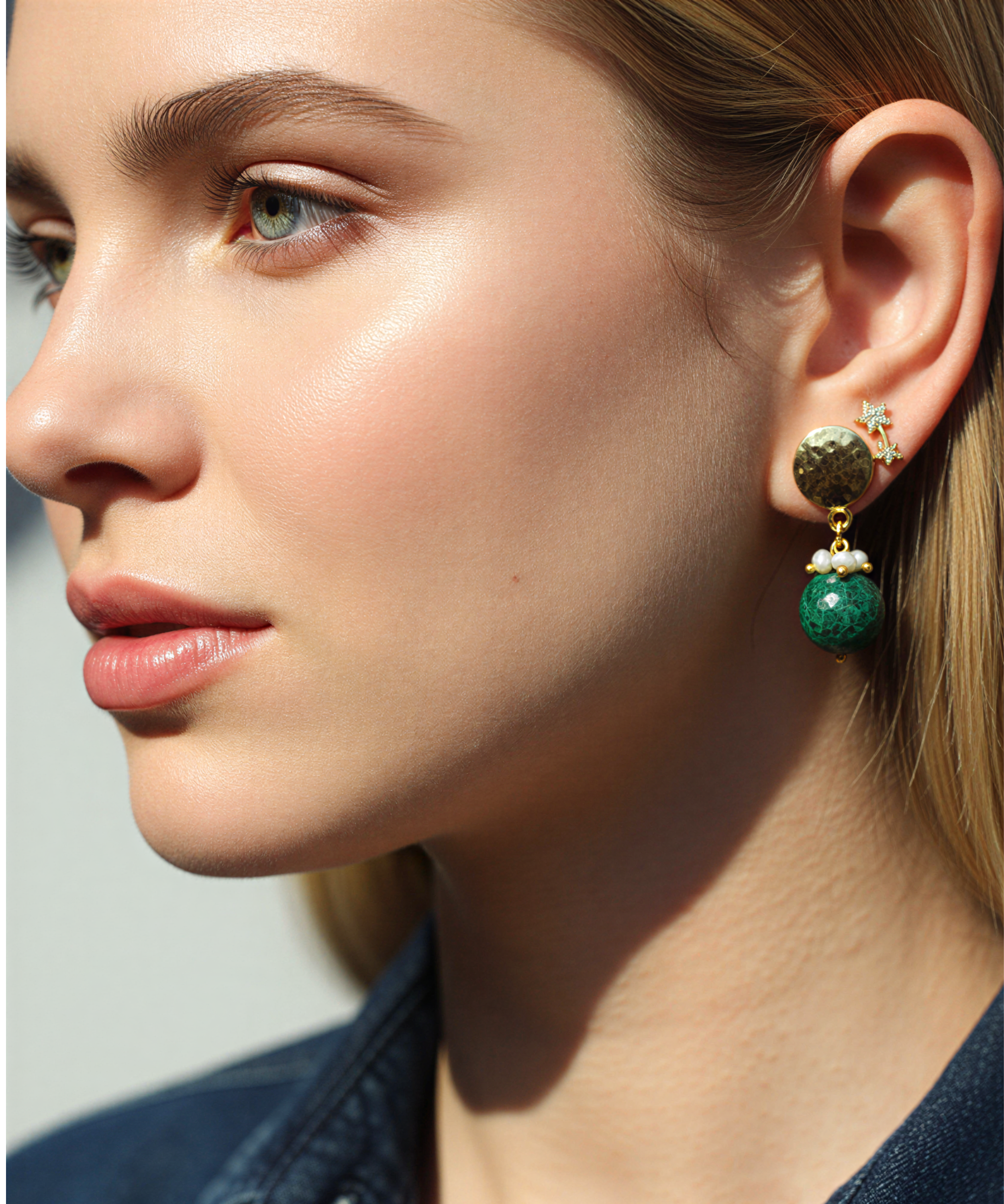 BONBON GREEN EARRINGS