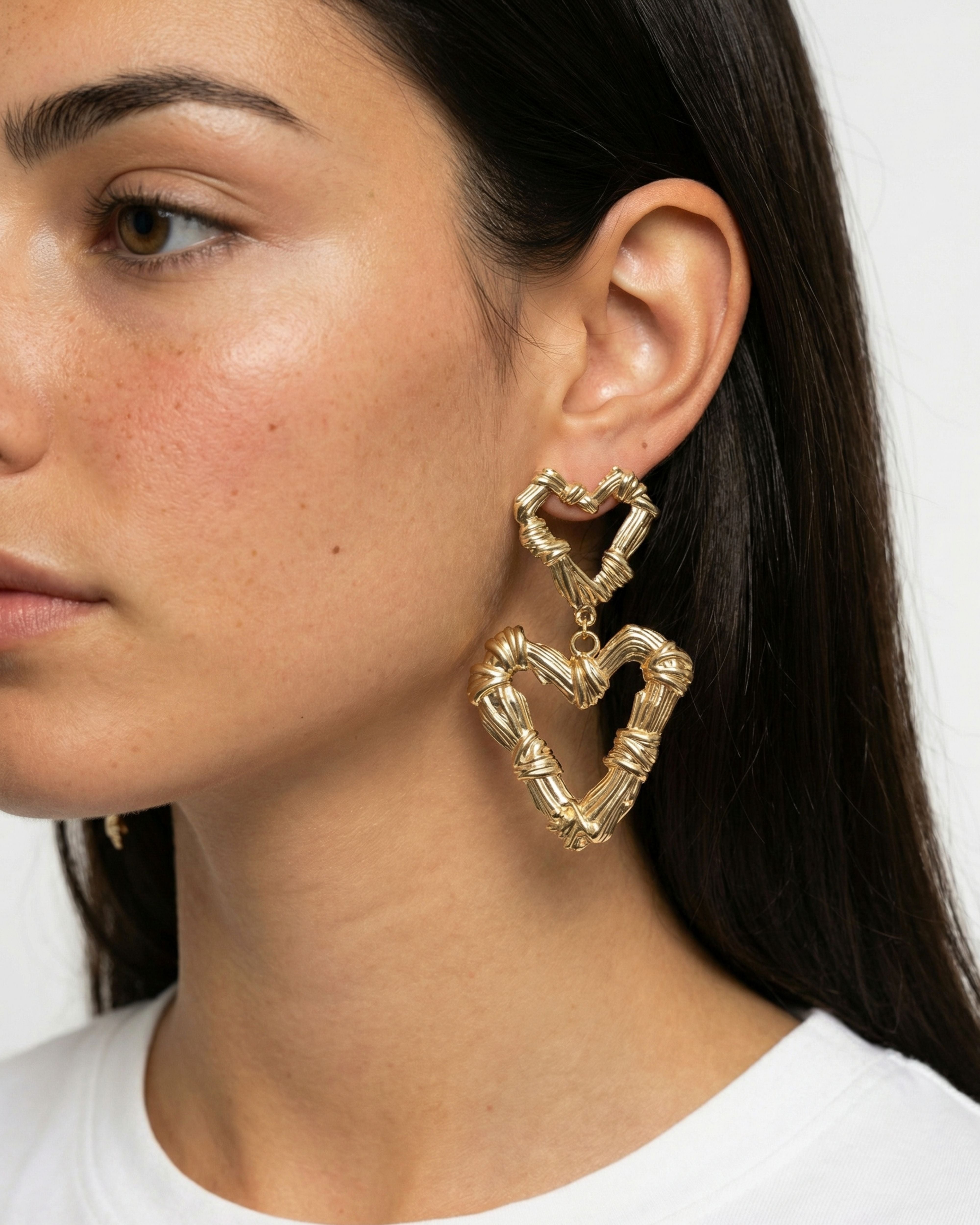 ETERNAL PULSE GOLD PLATED EARRINGS