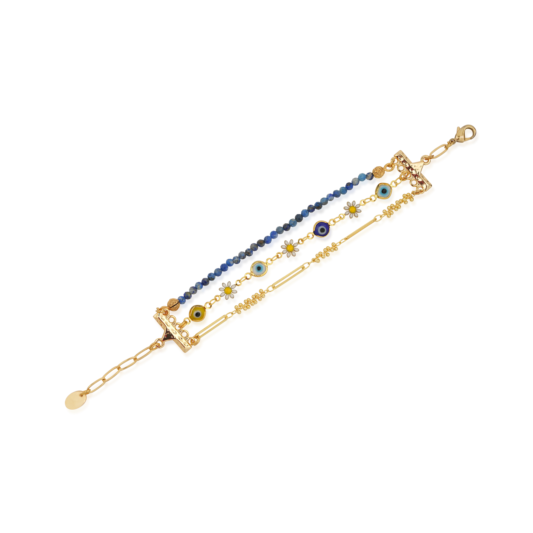 DAISY NAZAR LAPIS BRACELET