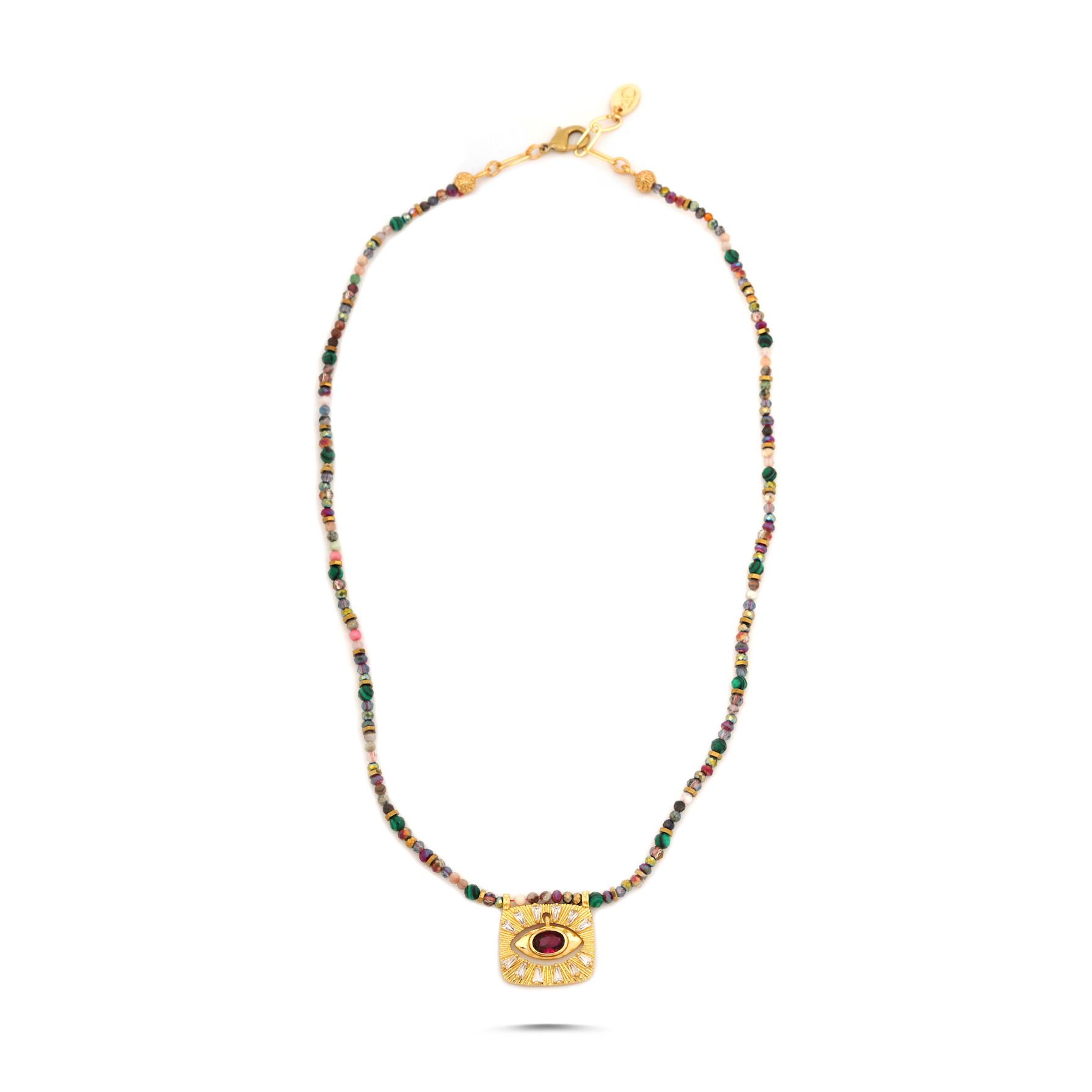 DEEP EYE MULTICOLOR NECKLACE