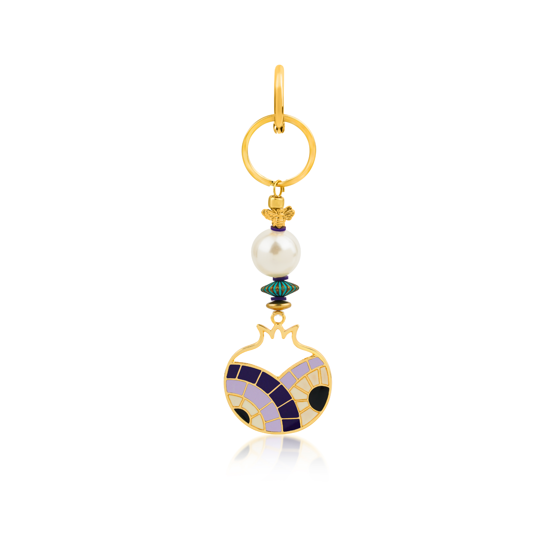 NAZAR SEEDS PURPLE KEY CHAIN / BAG CHARM