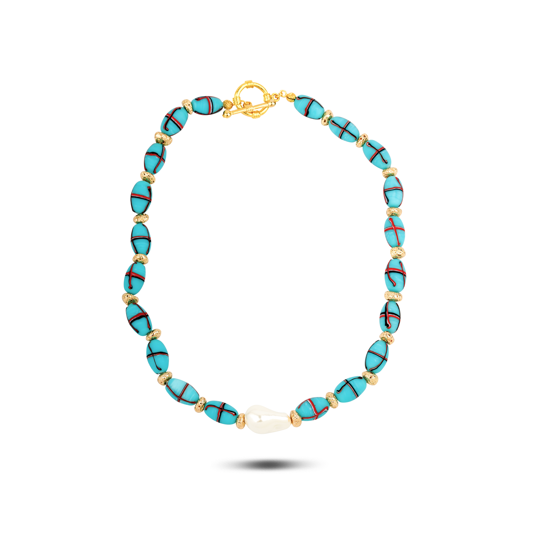 INDIAN SUMMER TURQUOISE NECKLACE