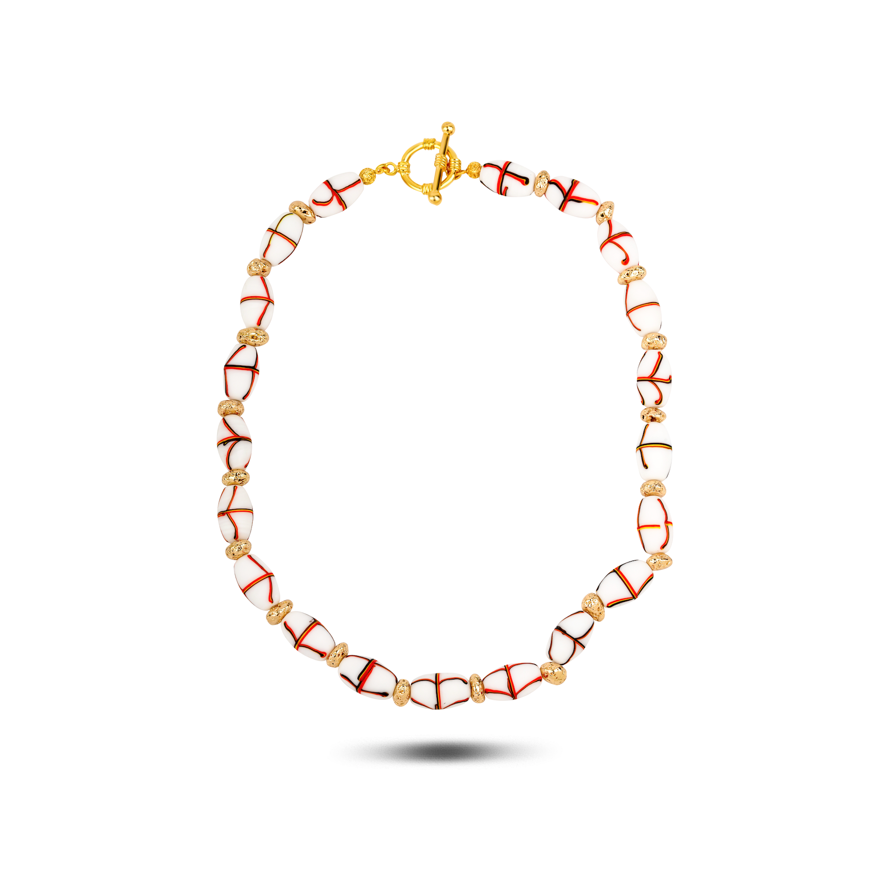INDIAN SUMMER WHITE NECKLACE
