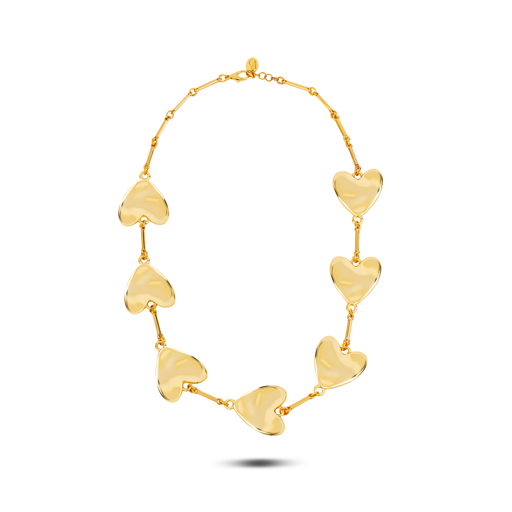 RADIANT PULSE HEART NECKLACE