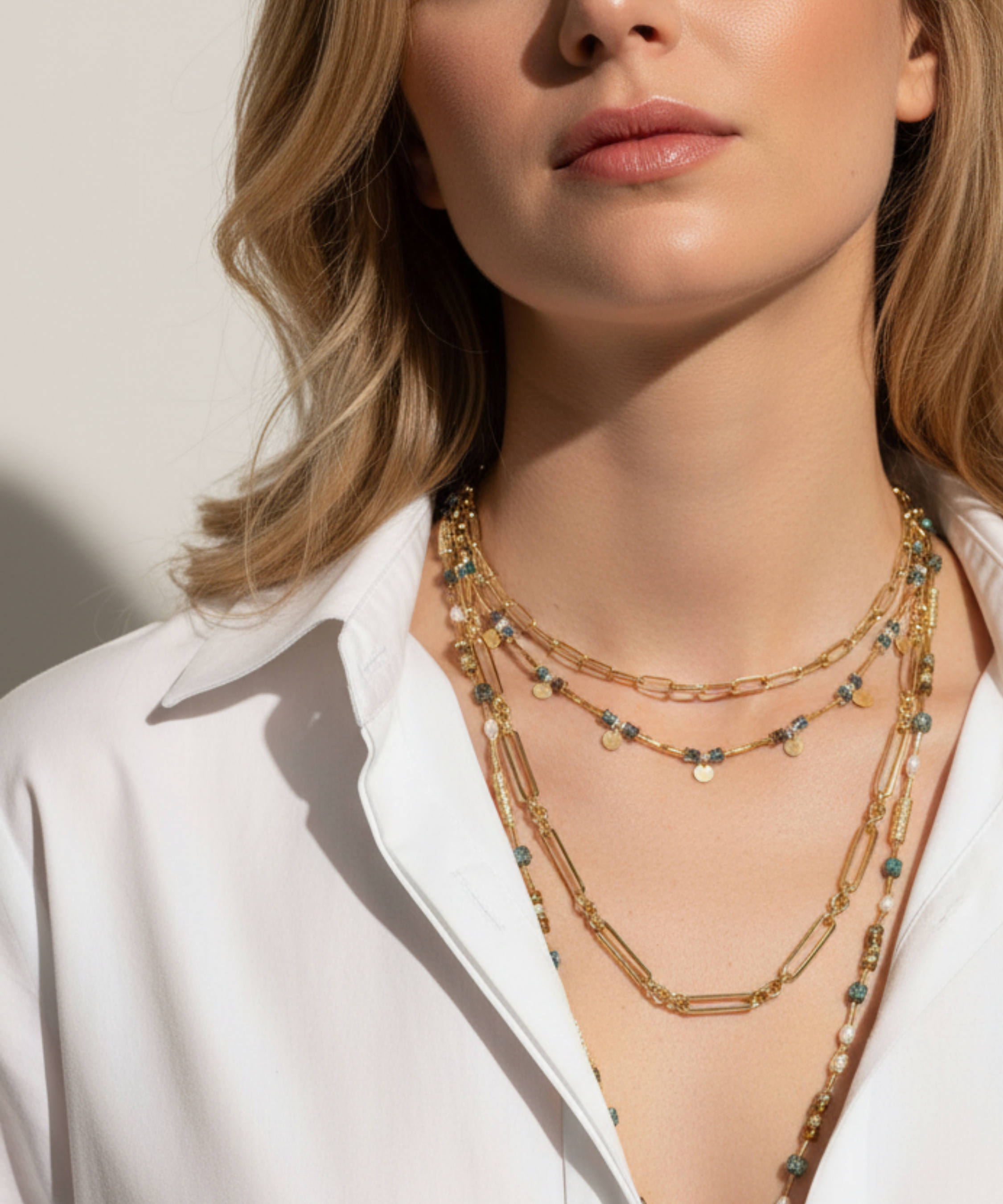 GRECO VOLCANO STONE NECKLACE