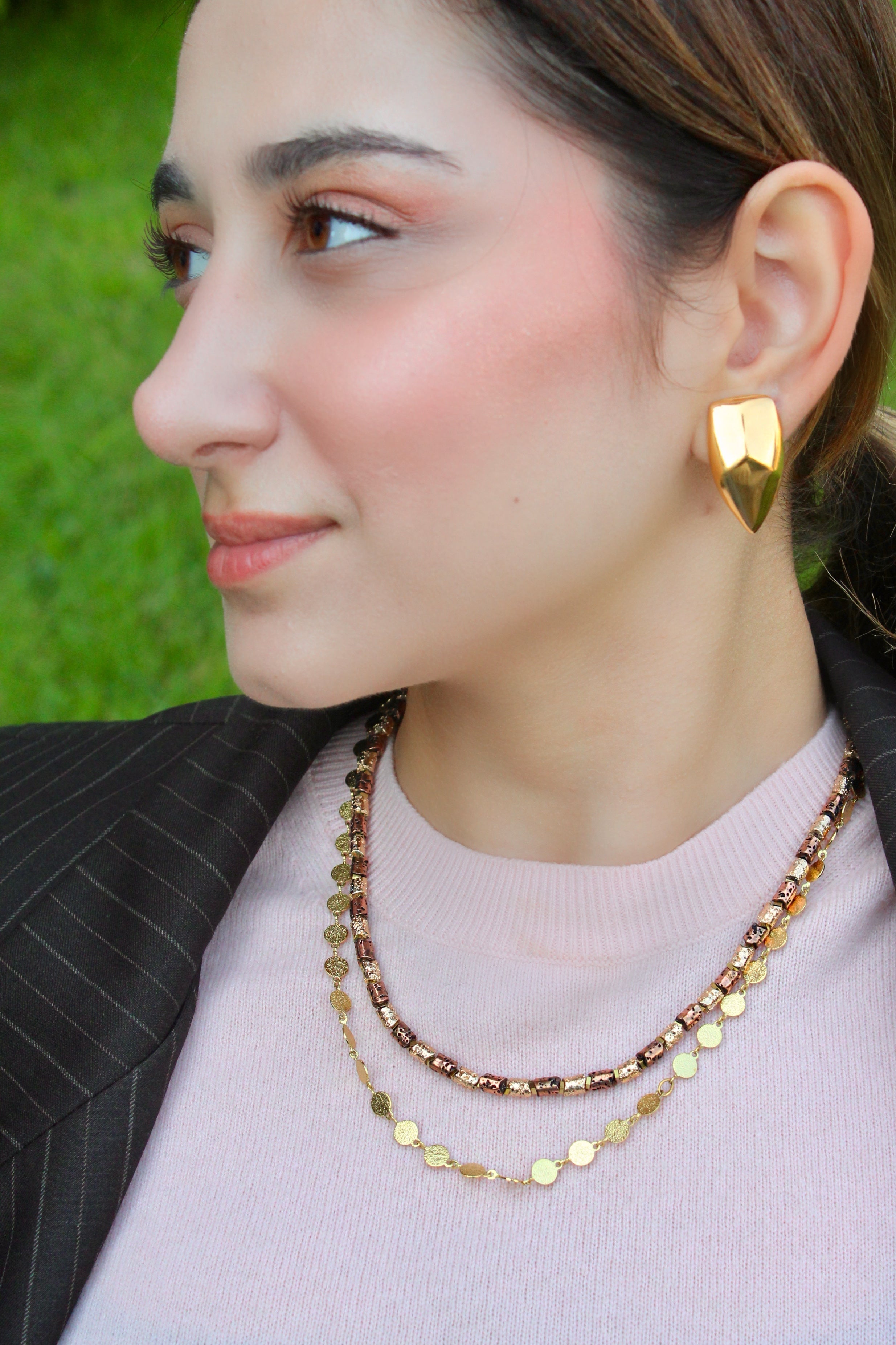MOCHA GOLD KOLYE