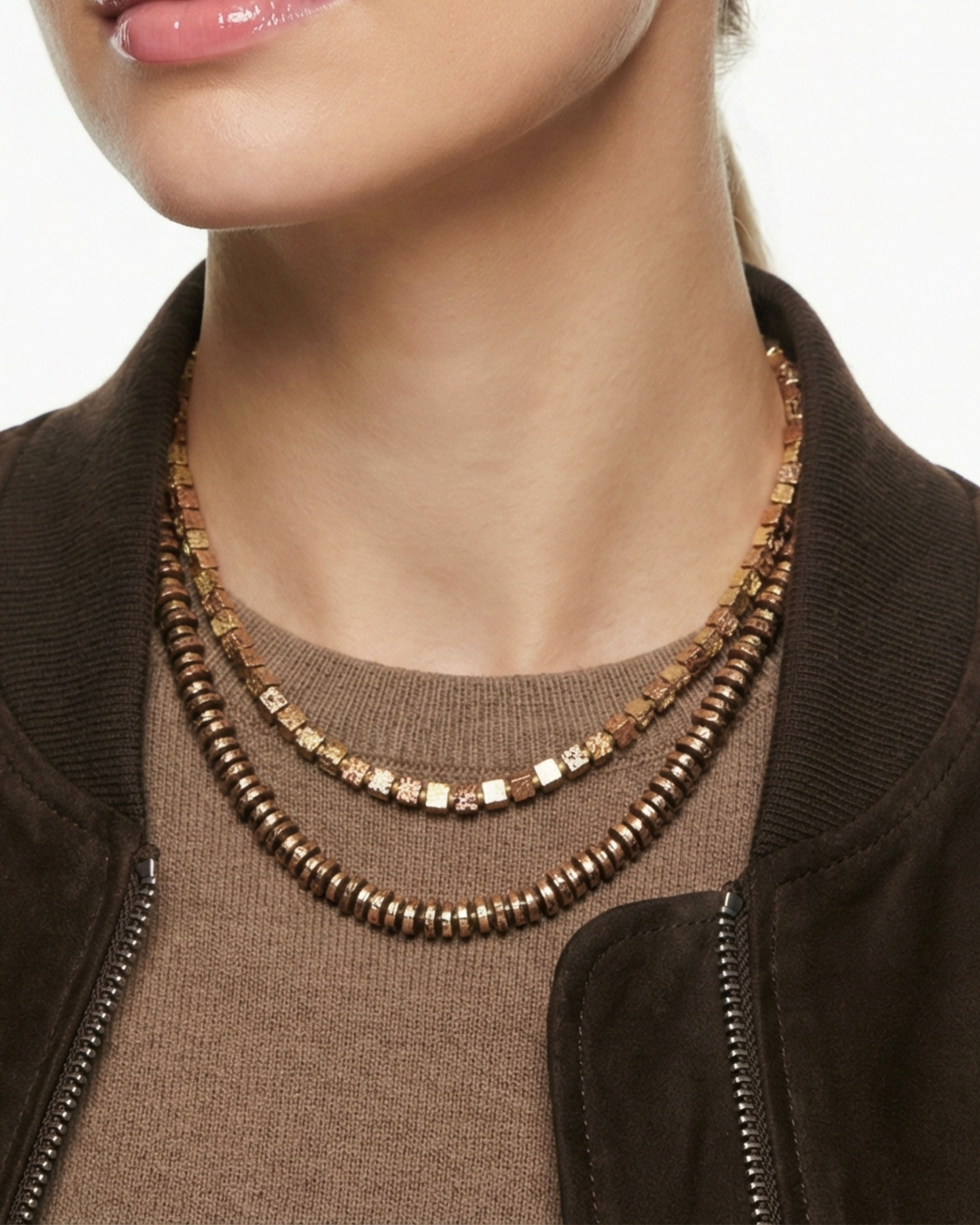 MOCHA FLAME NECKLACE