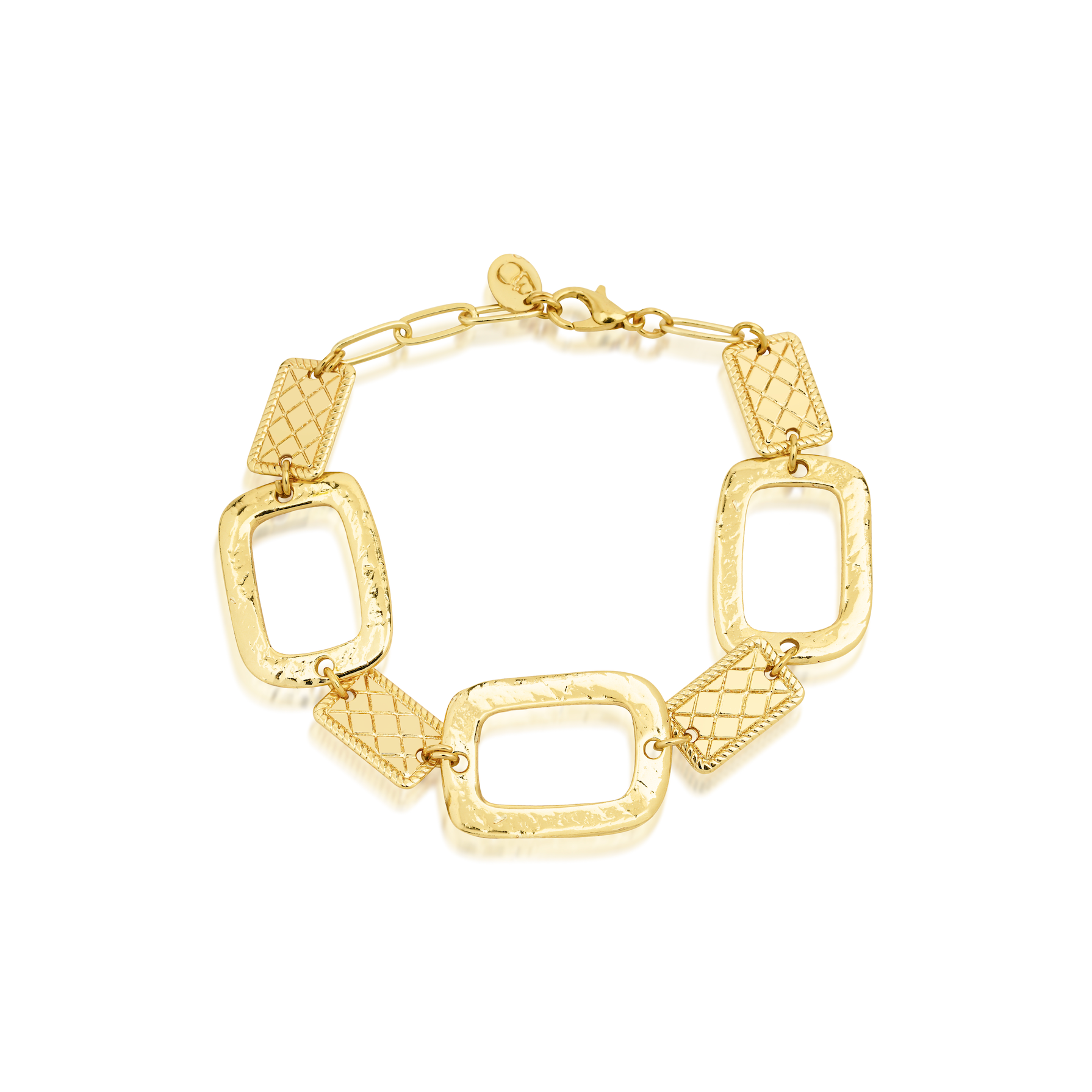 GOLDEN FRAME GOLD PLATED BRACELET