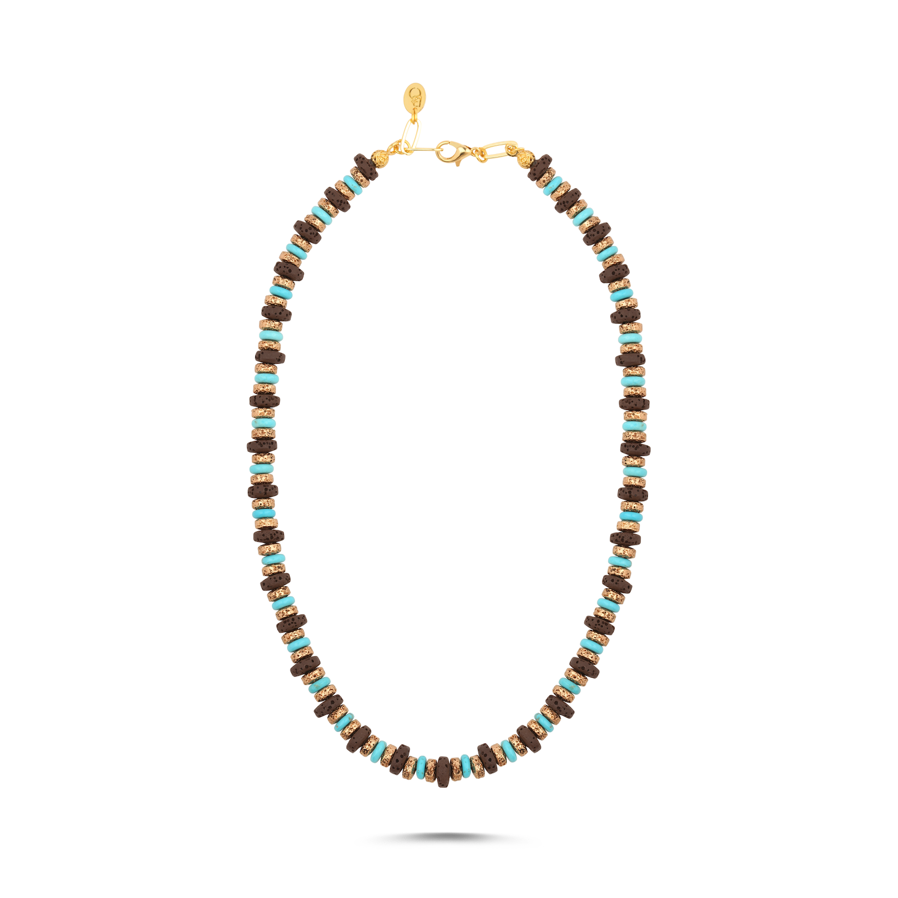 AMBER TIDE NATURAL STONE NECKLACE
