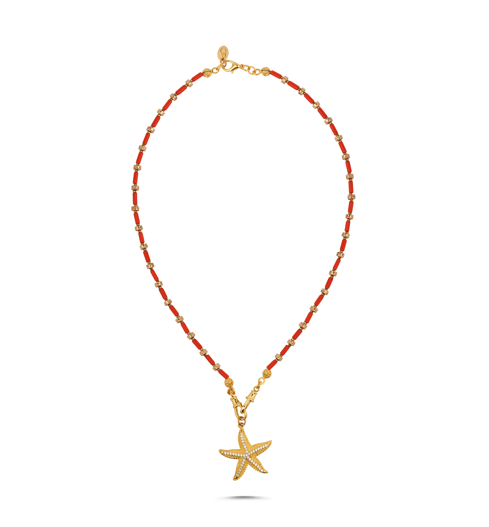 SUNSET STAR CORAL NECKLACE