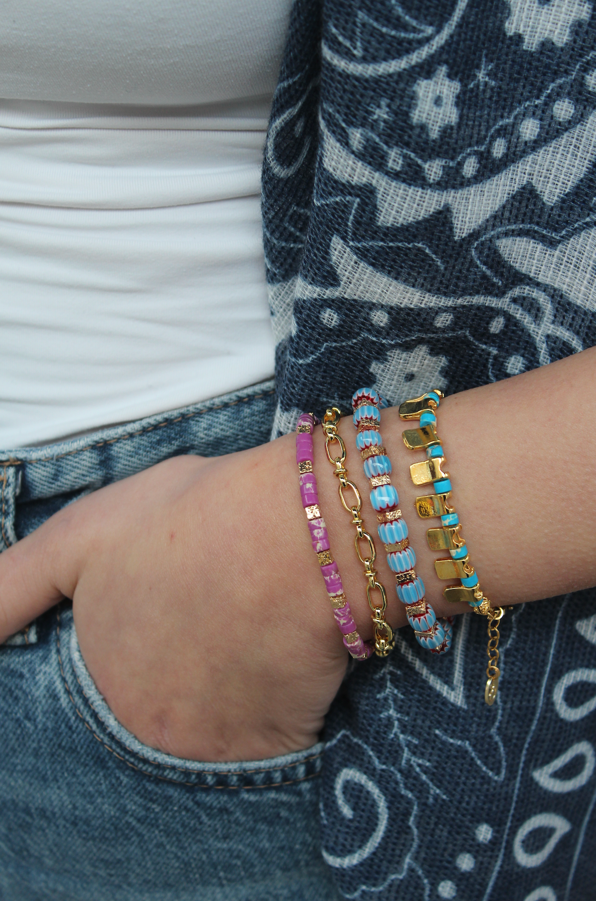 SPRING ESSENCE TURQUOISE BRACELET SET