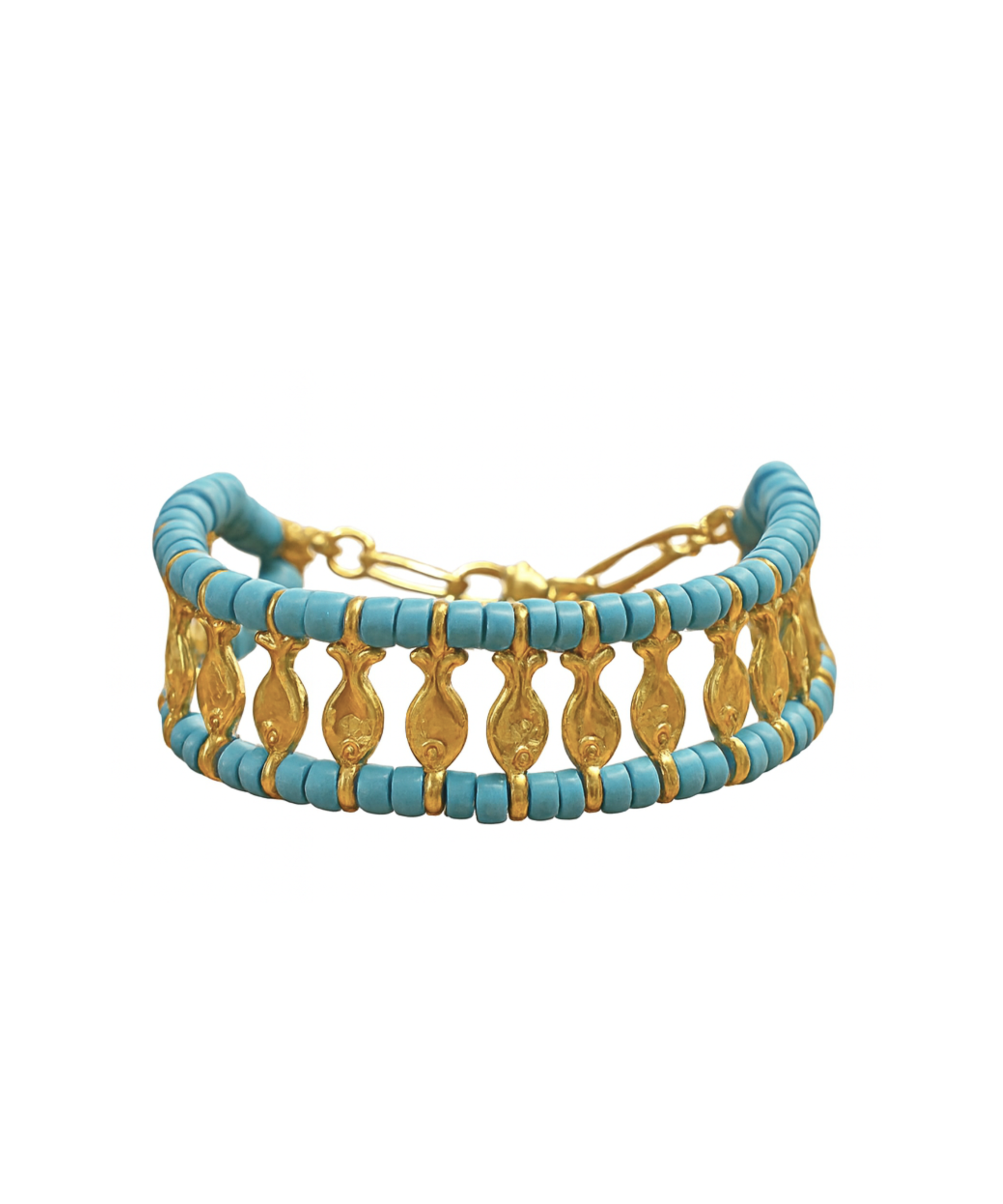 DANCING FISH TURQUOISE BRACELET