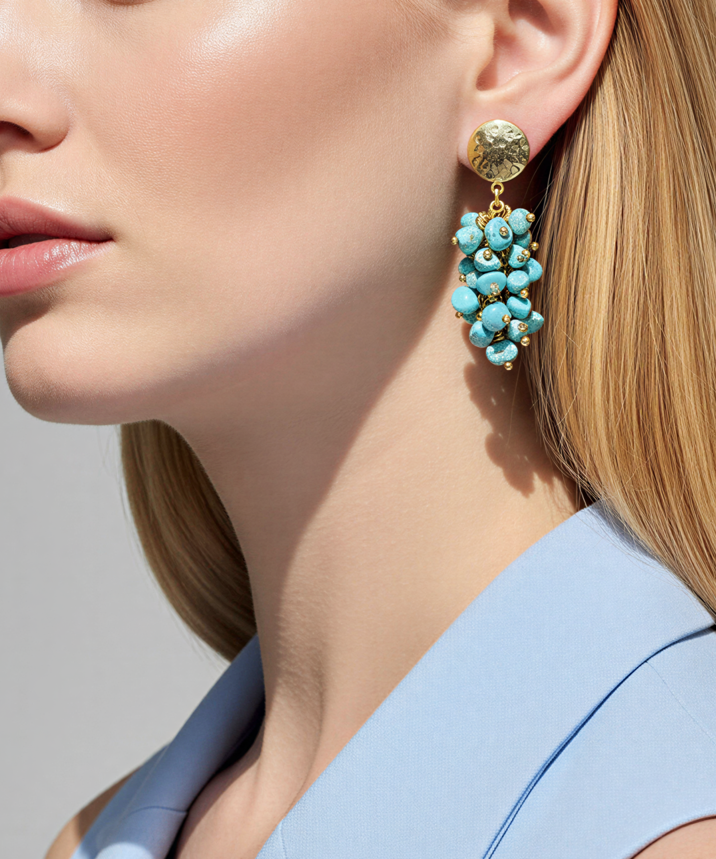 DANCING TURQUISE EARRINGS