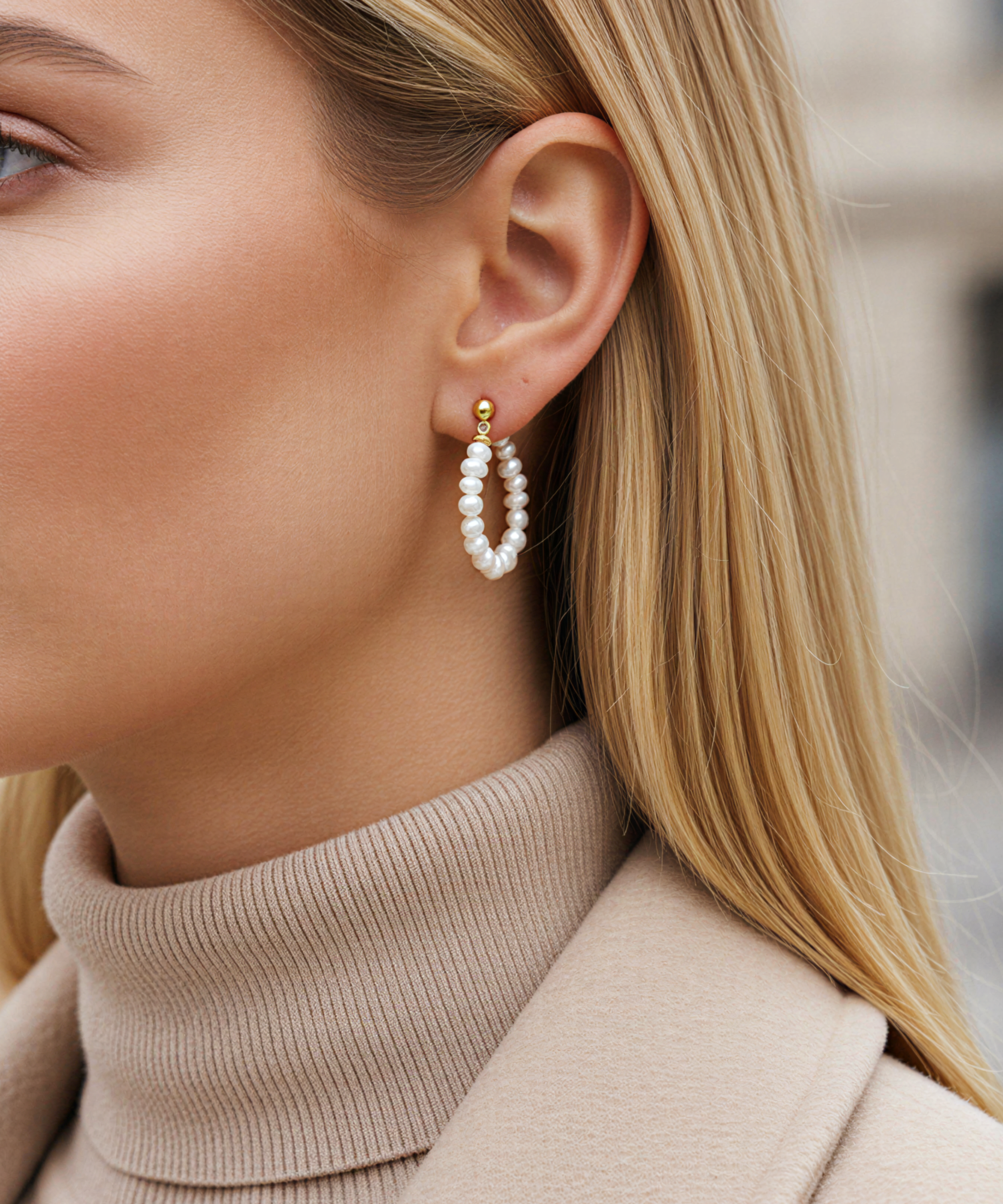 SERENE MYSTIC RHYTHMS PEARL EARRINGS