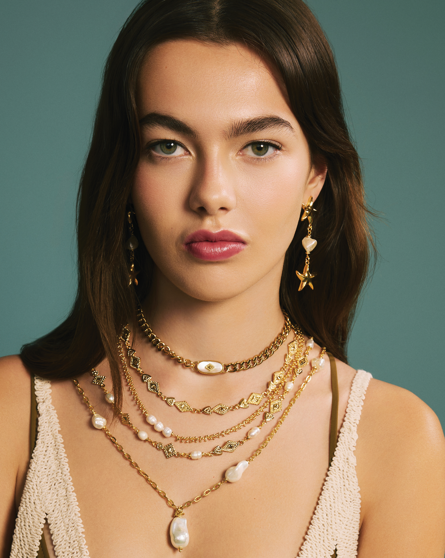ANATOLIAN SUNRISE PEARL NECKLACE