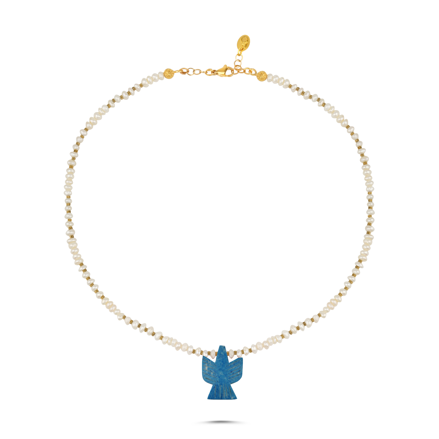 BLUE GALE AIGLE PEARL NECKLACE