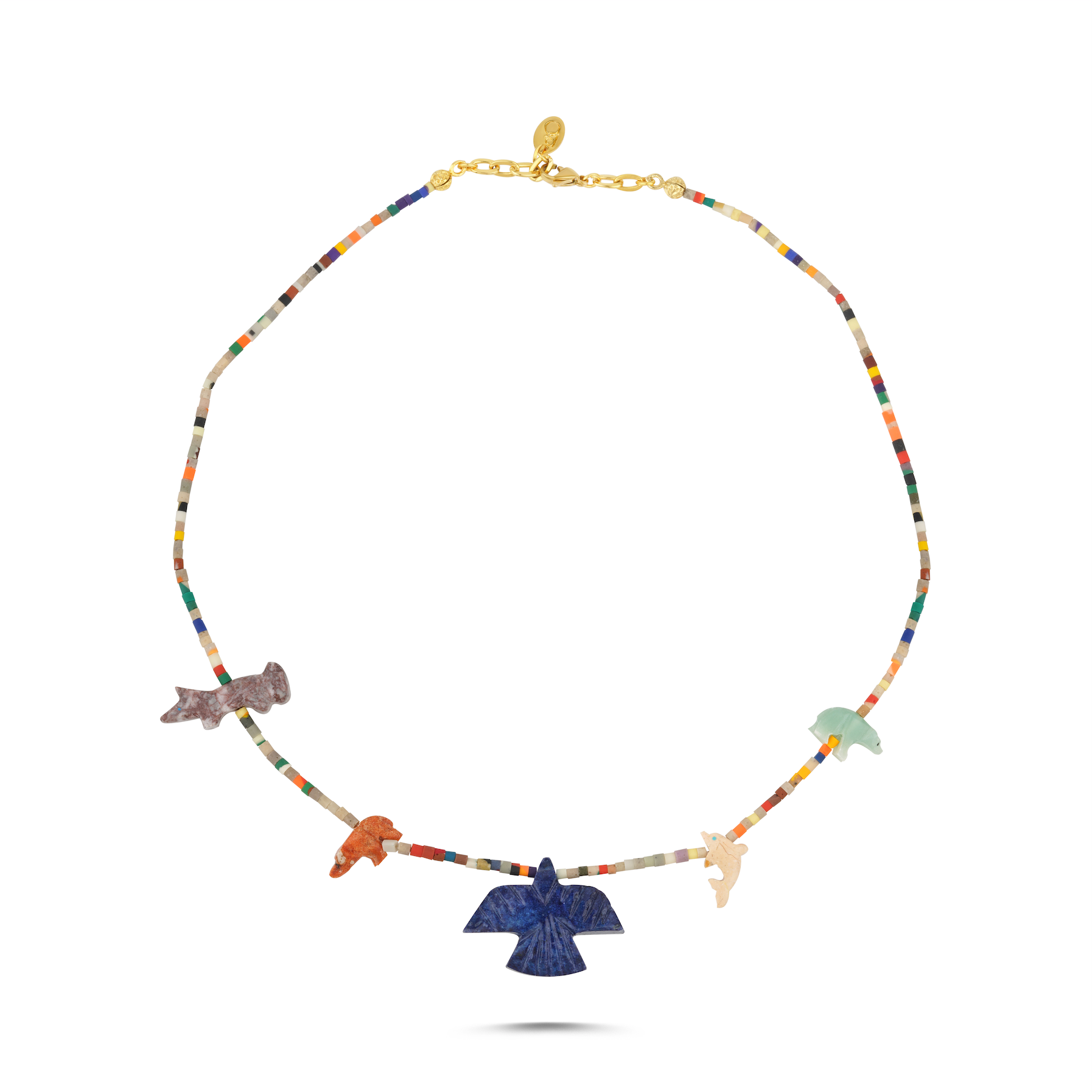 ANIMAL KINGDOM LAPIS NECKLACE