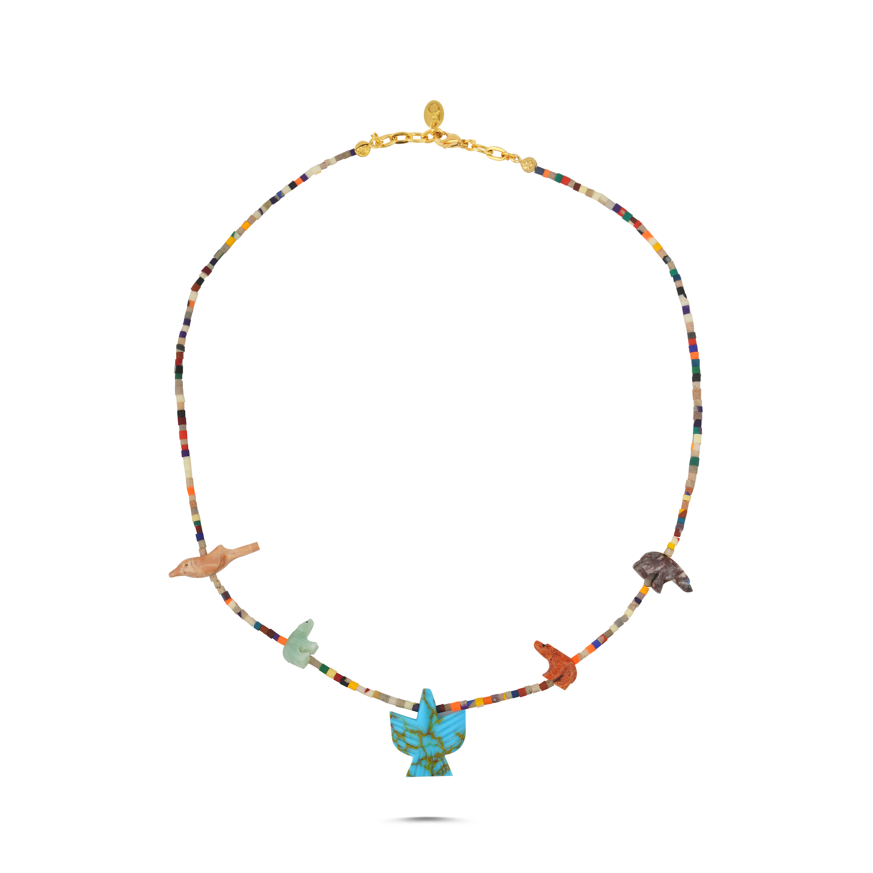 ANIMAL KINGDOM TURQUOISE NECKLACE