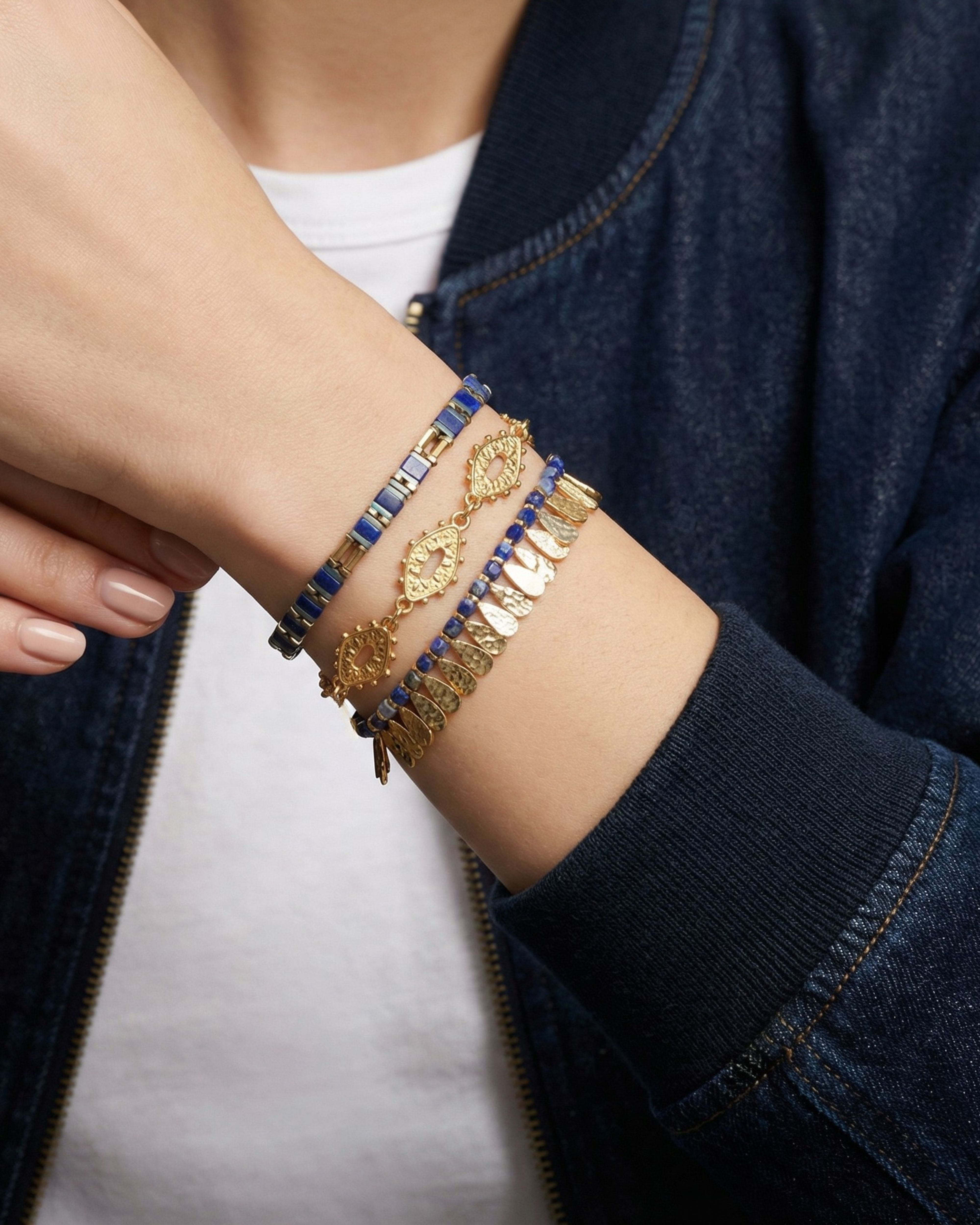 LAPIS HUE BRACELET