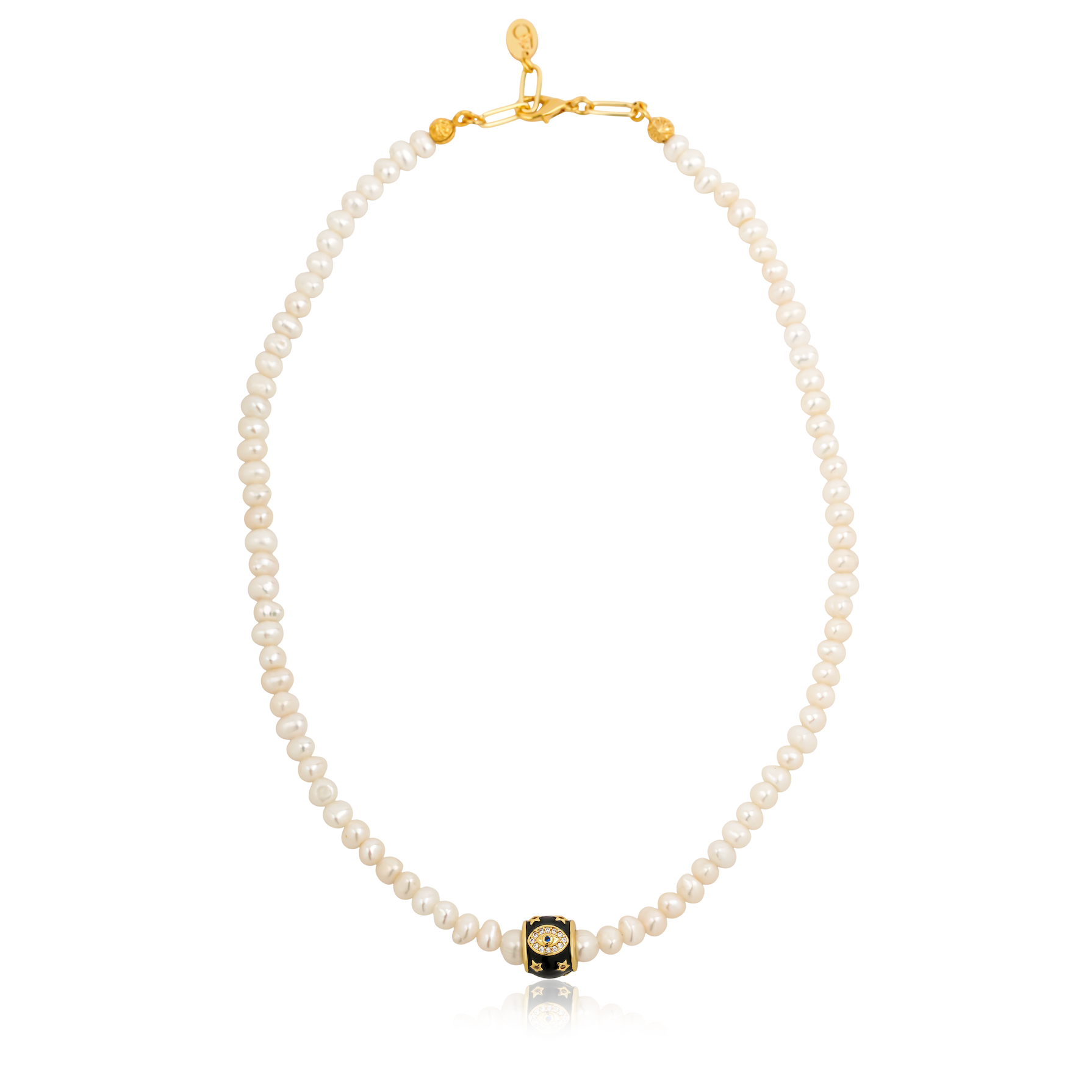 PEARL GALAXY SİYAH KOLYE