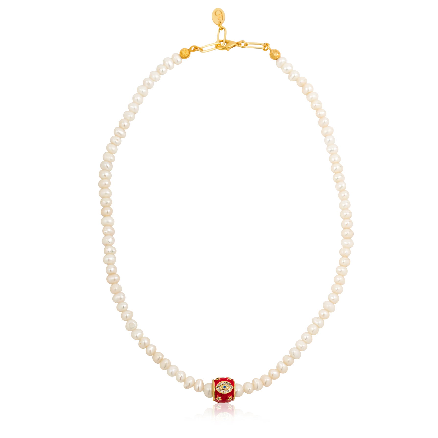 PEARL GALAXY KIRMIZI KOLYE