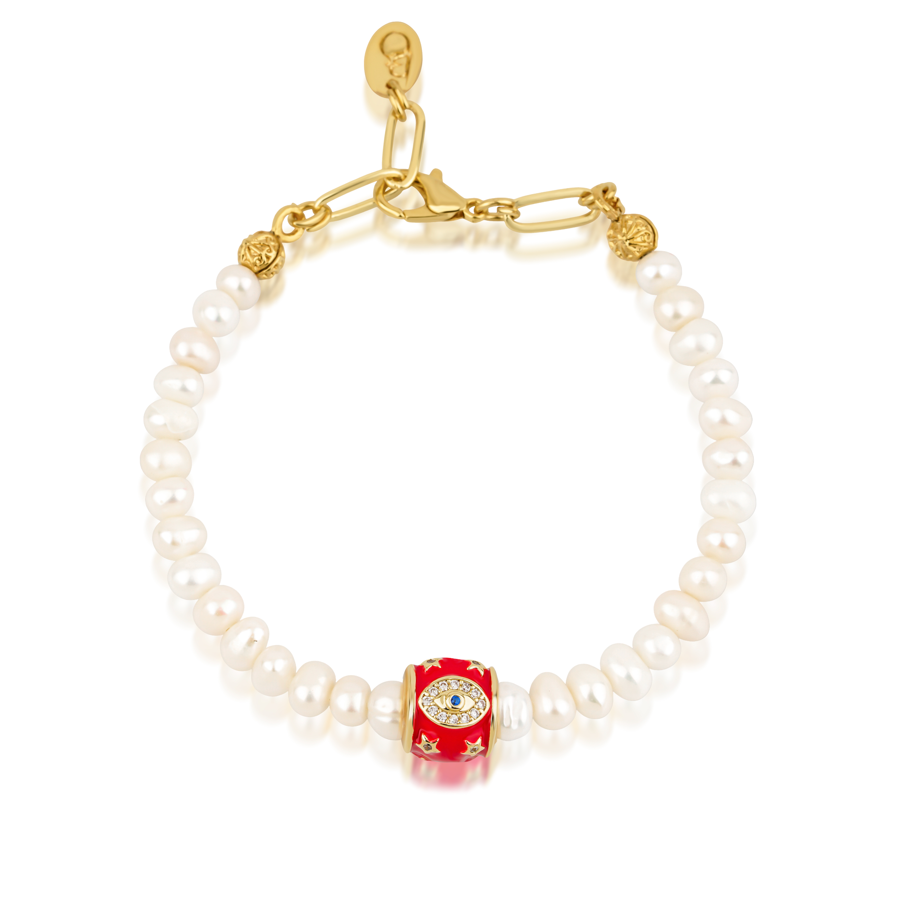 PEARL GALAXY RED BRACELET