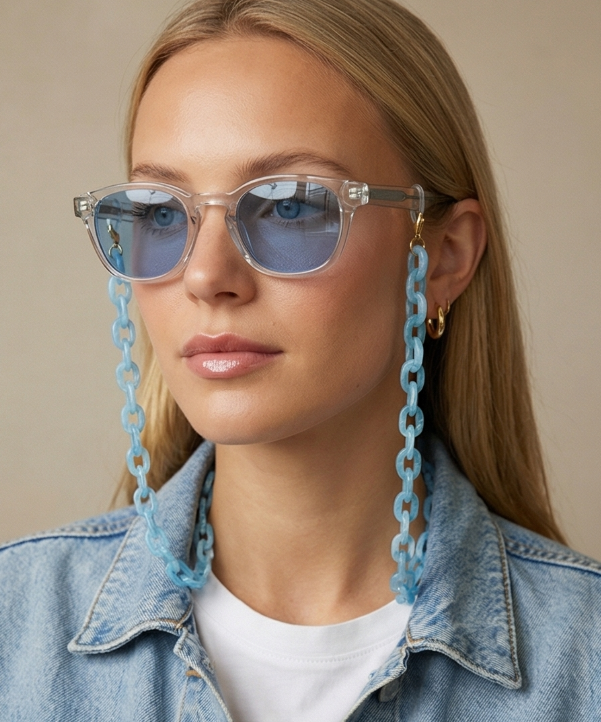 COLORWAVE GLASSES CHAIN
