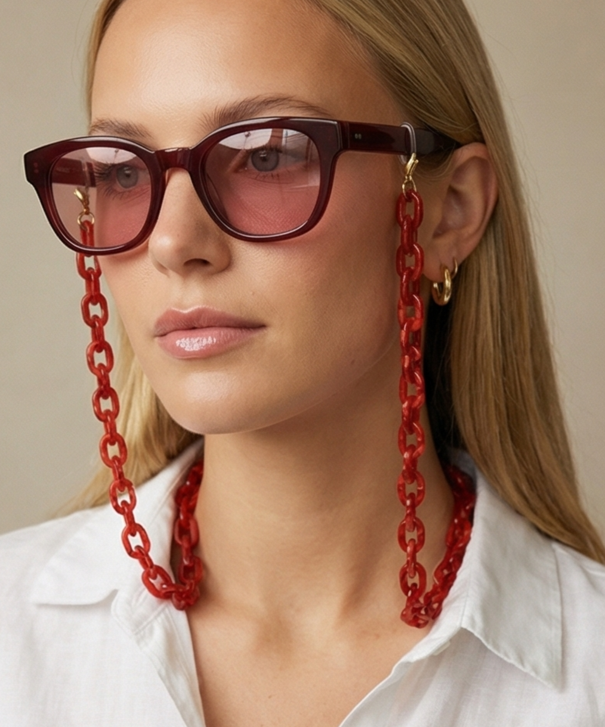 COLORWAVE GLASSES CHAIN