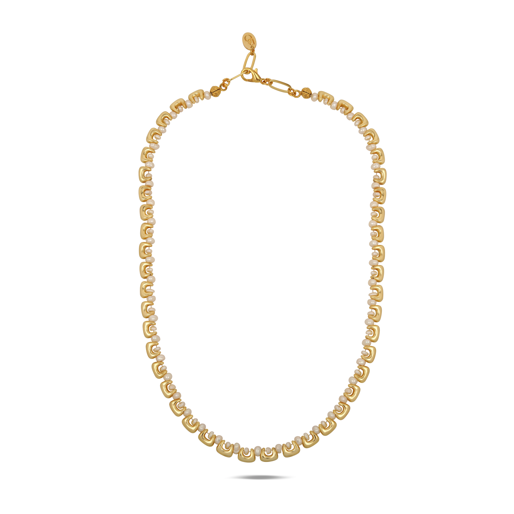 GOLDEN WAVE İNCİ KOLYE