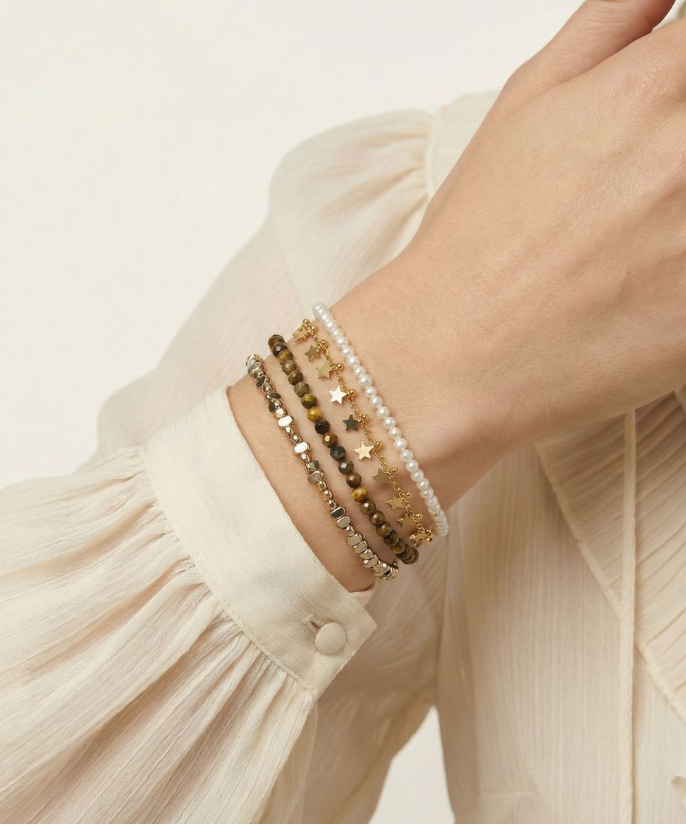 STELLA KAPLAN GÖZÜ İNCİ BİLEKLİK