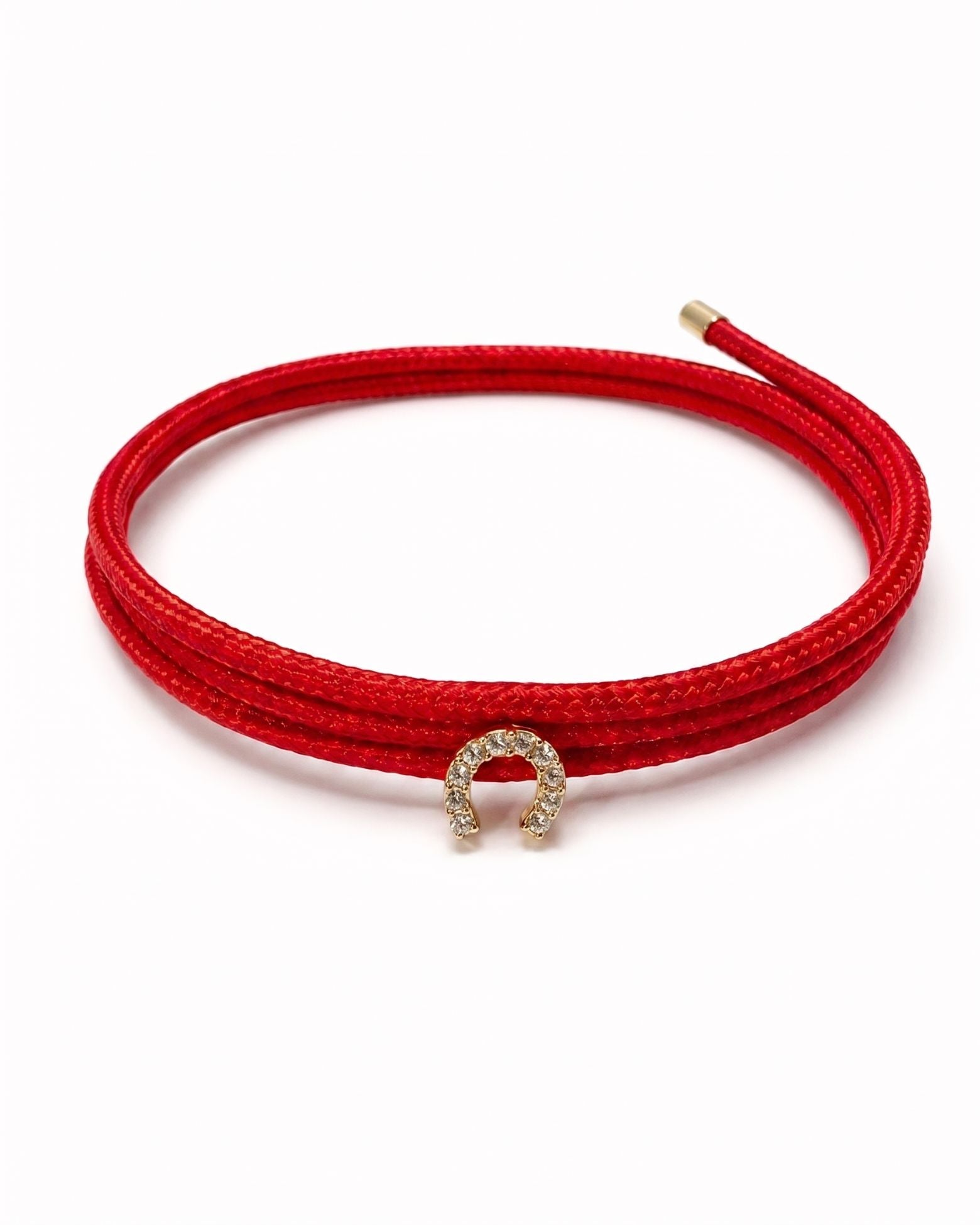 LUCKY LOOP KIRMIZI İP BİLEKLİK