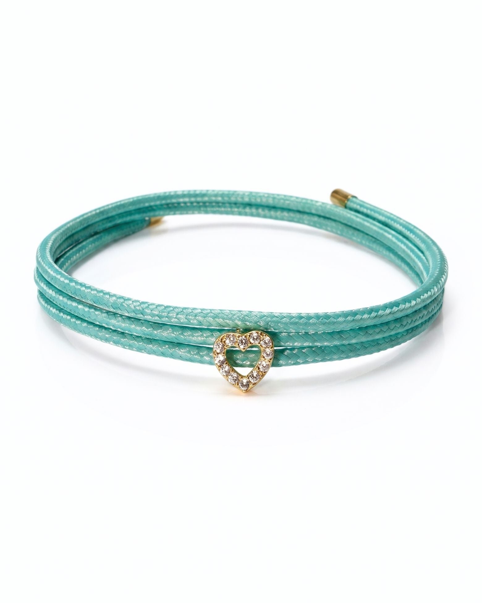 AMOUR LOOP TURQUOISE ROPE BRACELET
