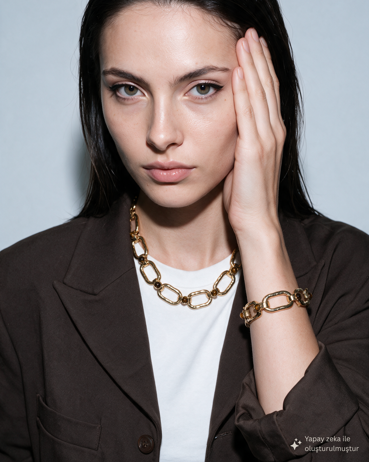 ADELINE KAPLAN GÖZÜ KOLYE
