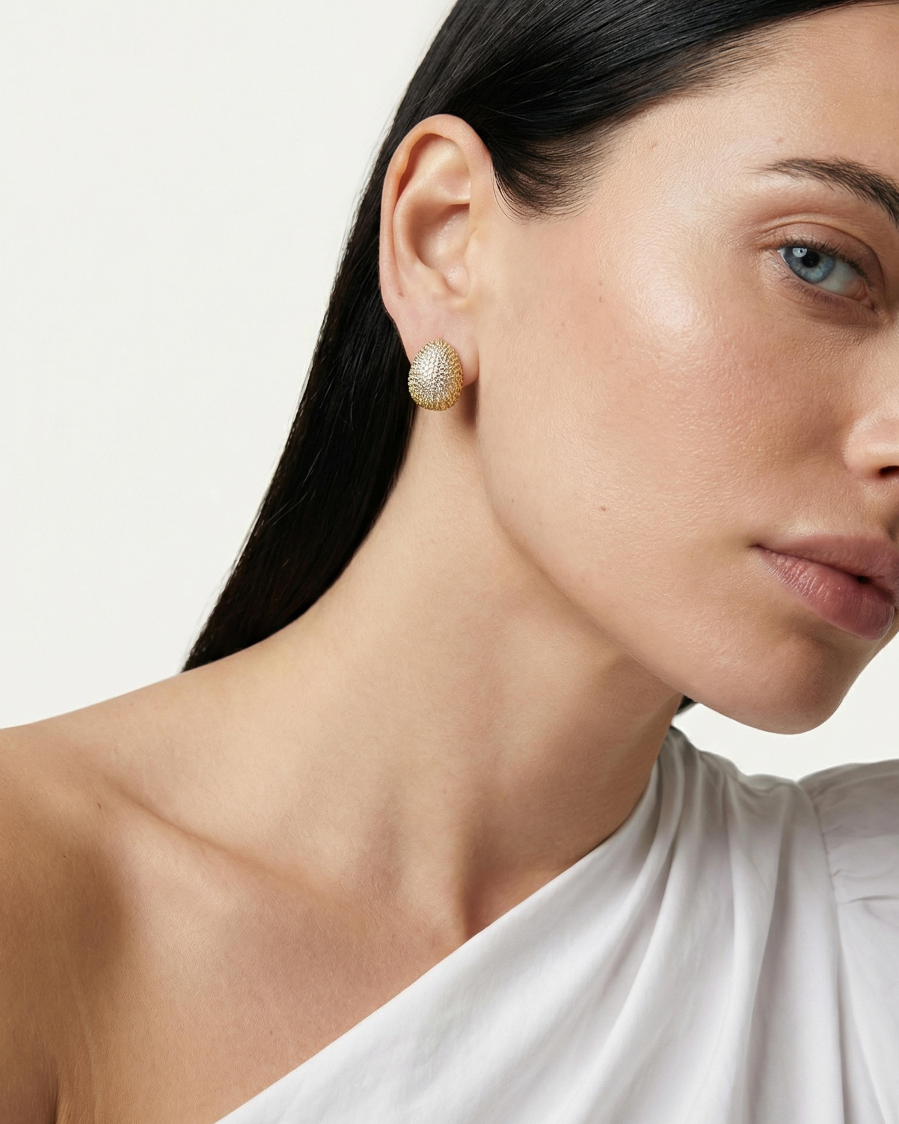 LUMI OVAL EARRINGS