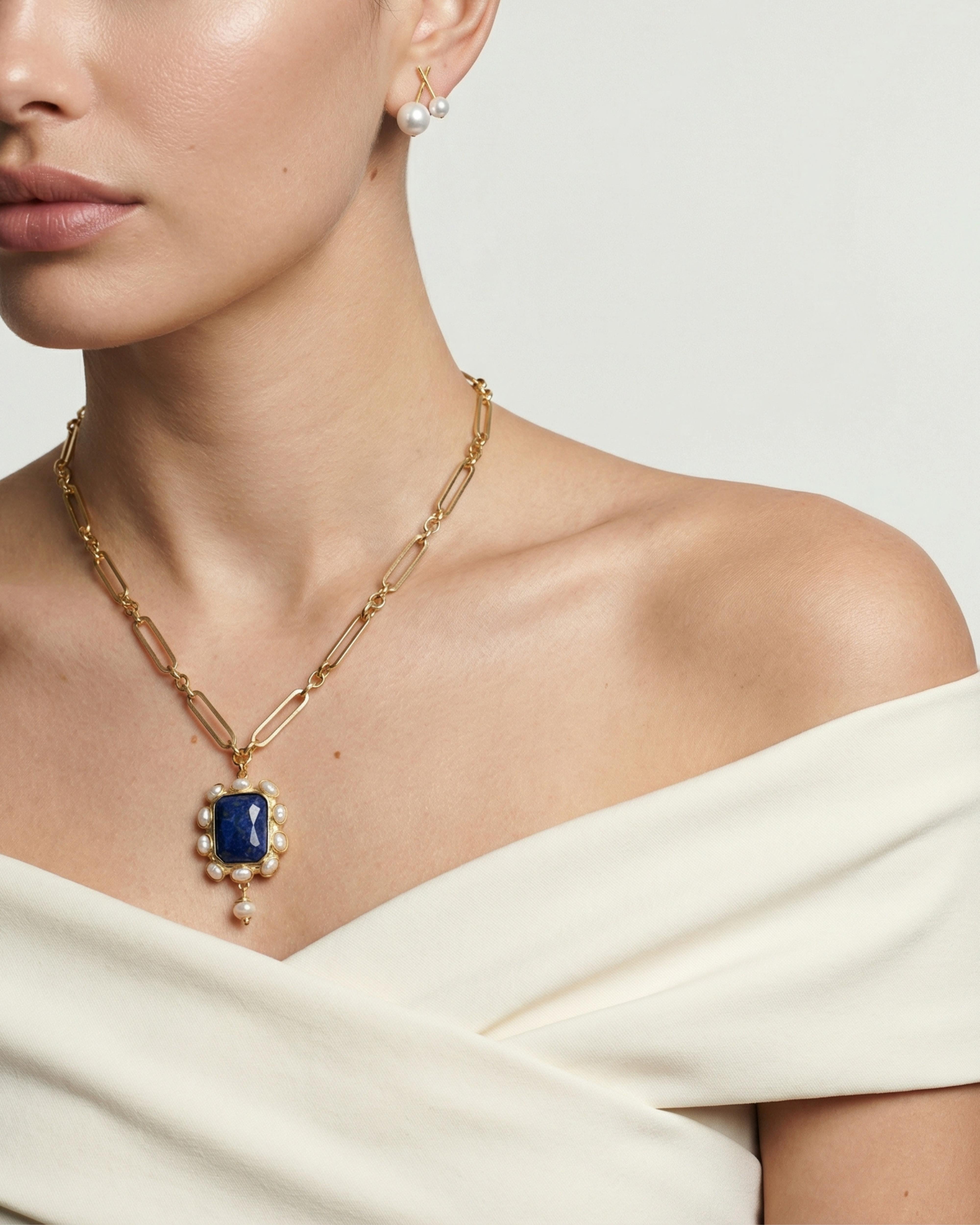 MIDNIGHT HEIRLOOM CLIP CHAIN NECKLACE